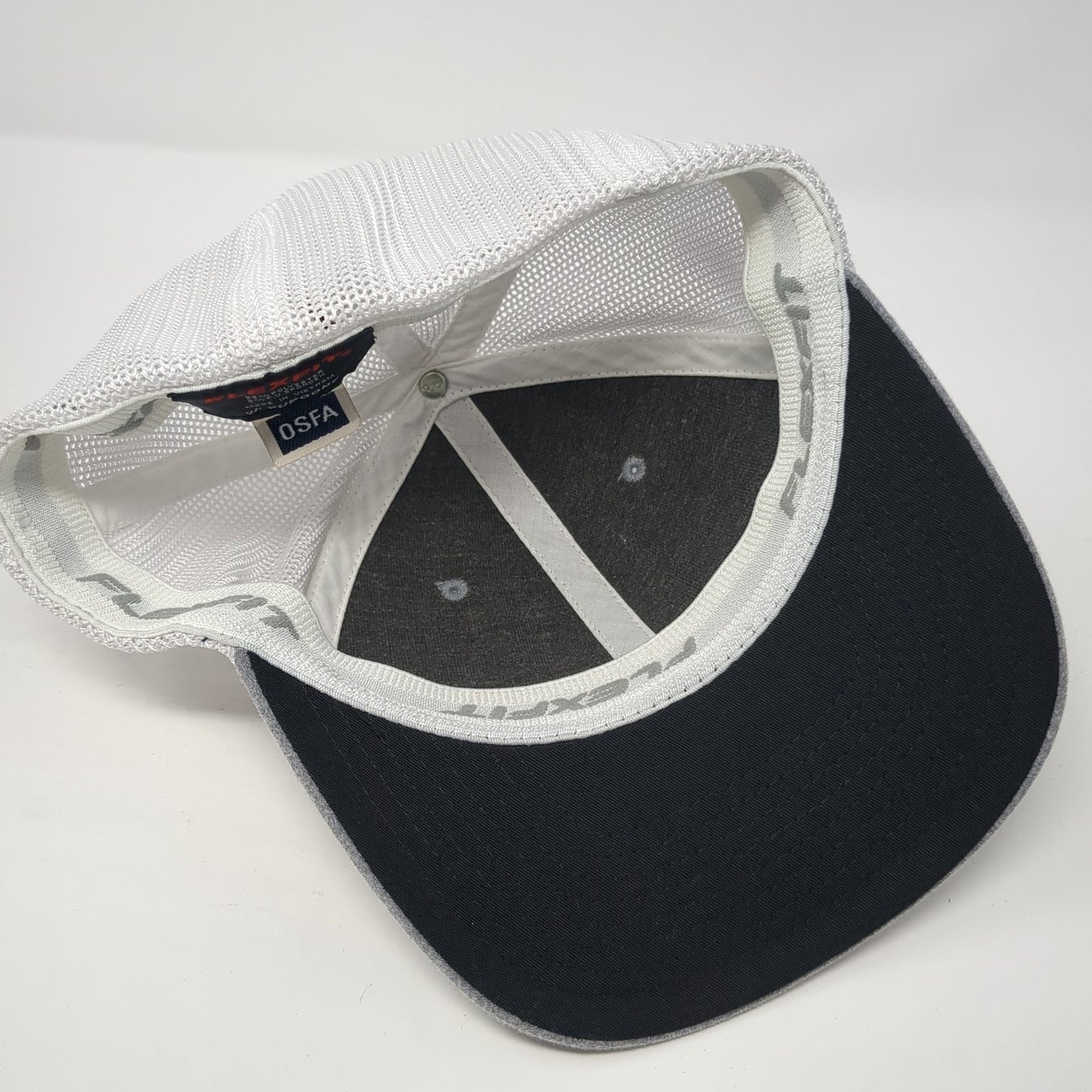 Epoc Training Center Fitted Baseball Cap Gray One Size Mesh Back Flexfit Yupoong