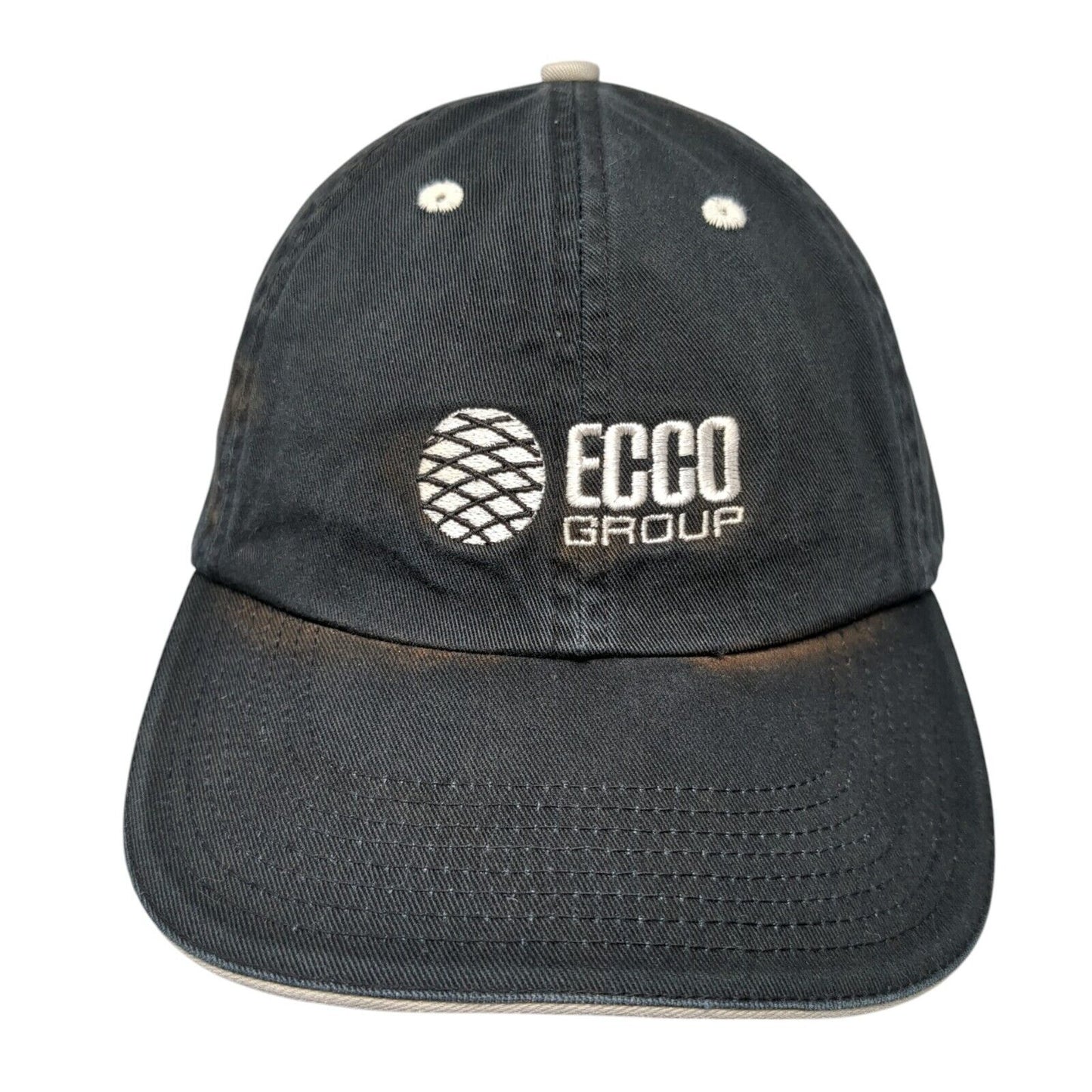 ECCO Group Slideback Hat Black One Size Adjustable Solid Fahrenheit