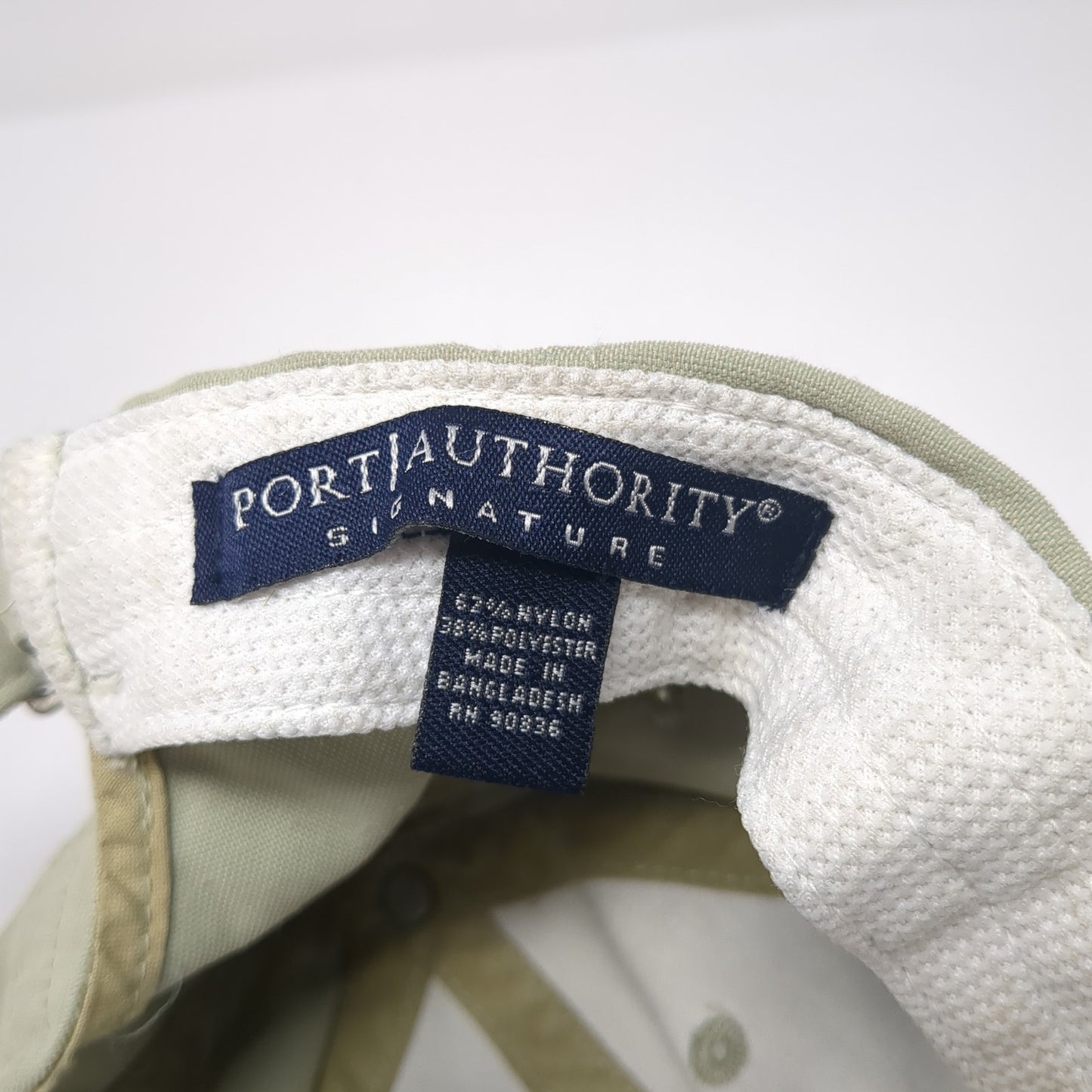 Power Engineers Slideback Hat Green One Size Adjustable Port Authority