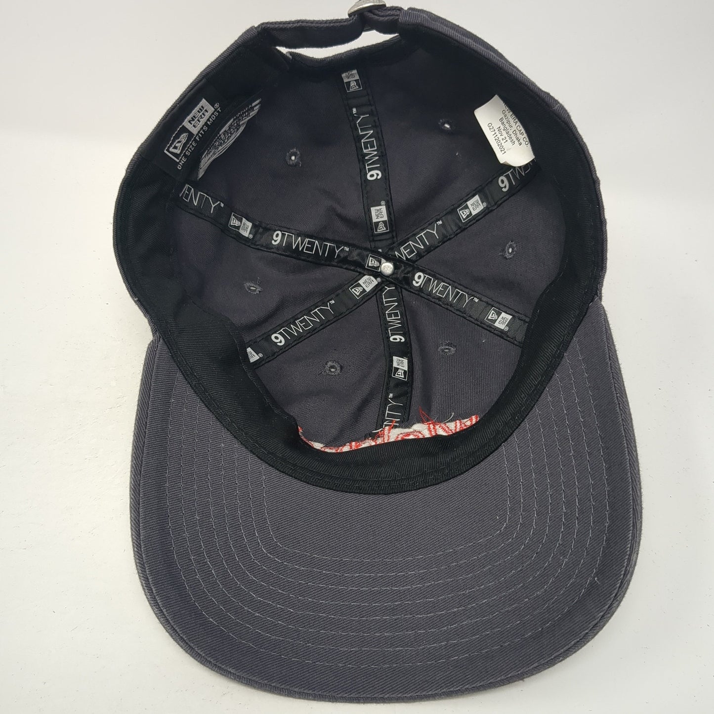 Wieland Slideback Hat Gray One Size Adjustable Embroidered New Era