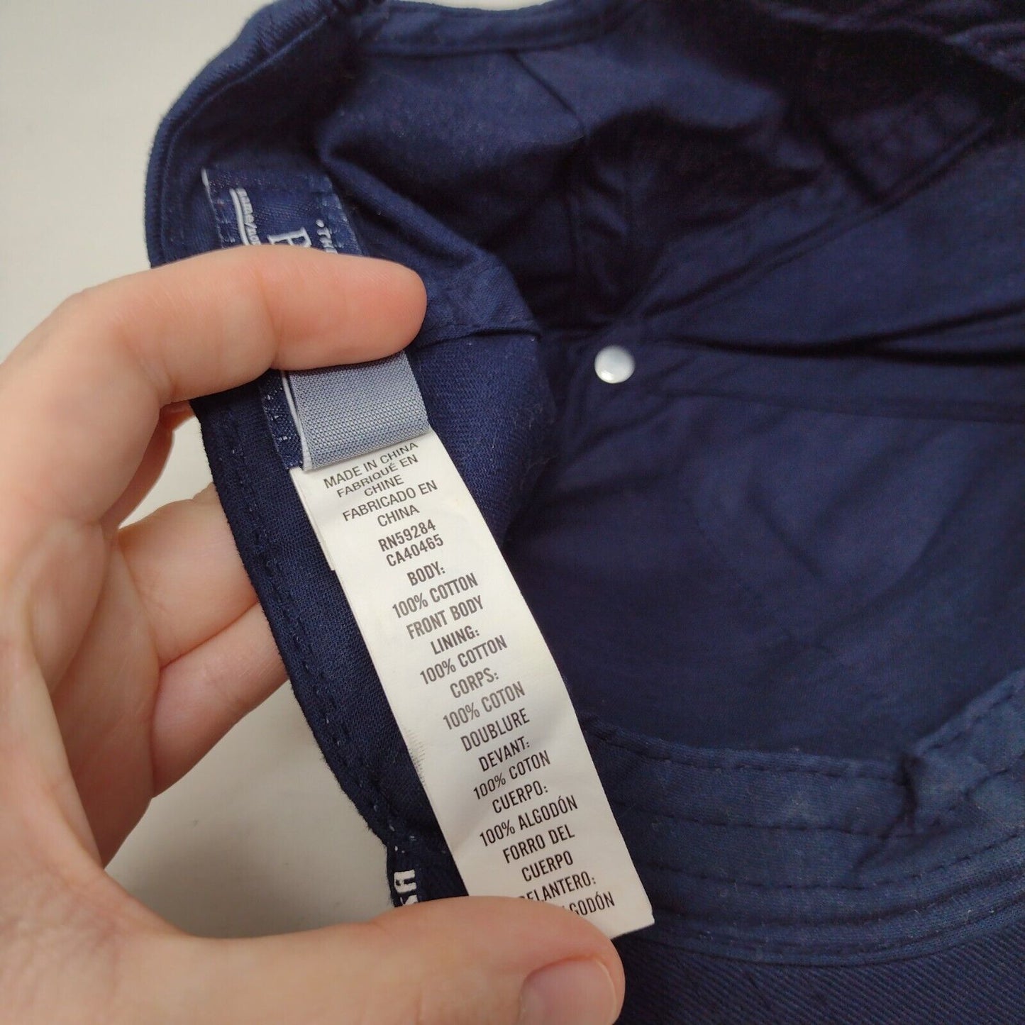 American Flag Baby Strapback Hat Multicolor 24 Months/3T Patriotic Cotton