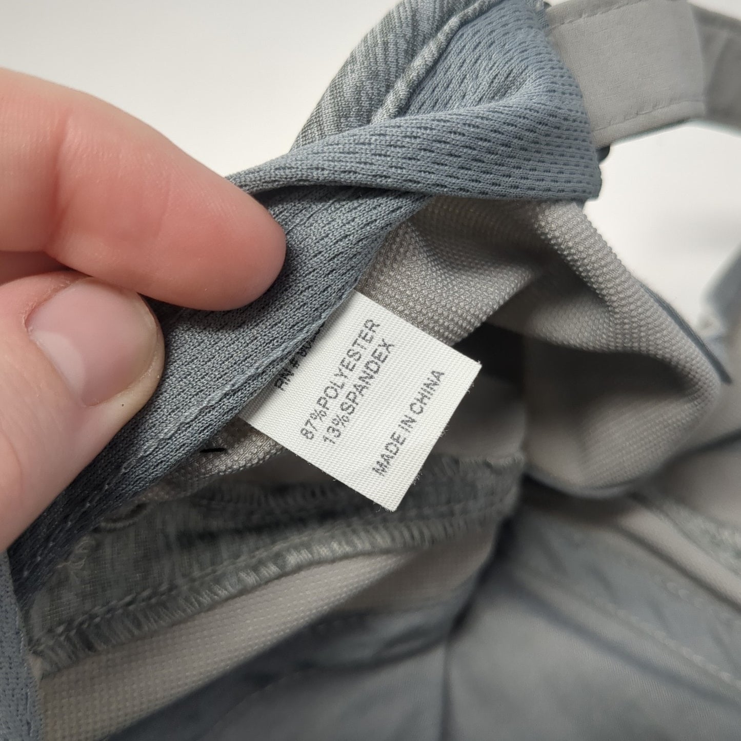 Adidas 3 Stripes Strapback Hat Gray One Size Adjustable 6 Panel Outdoor