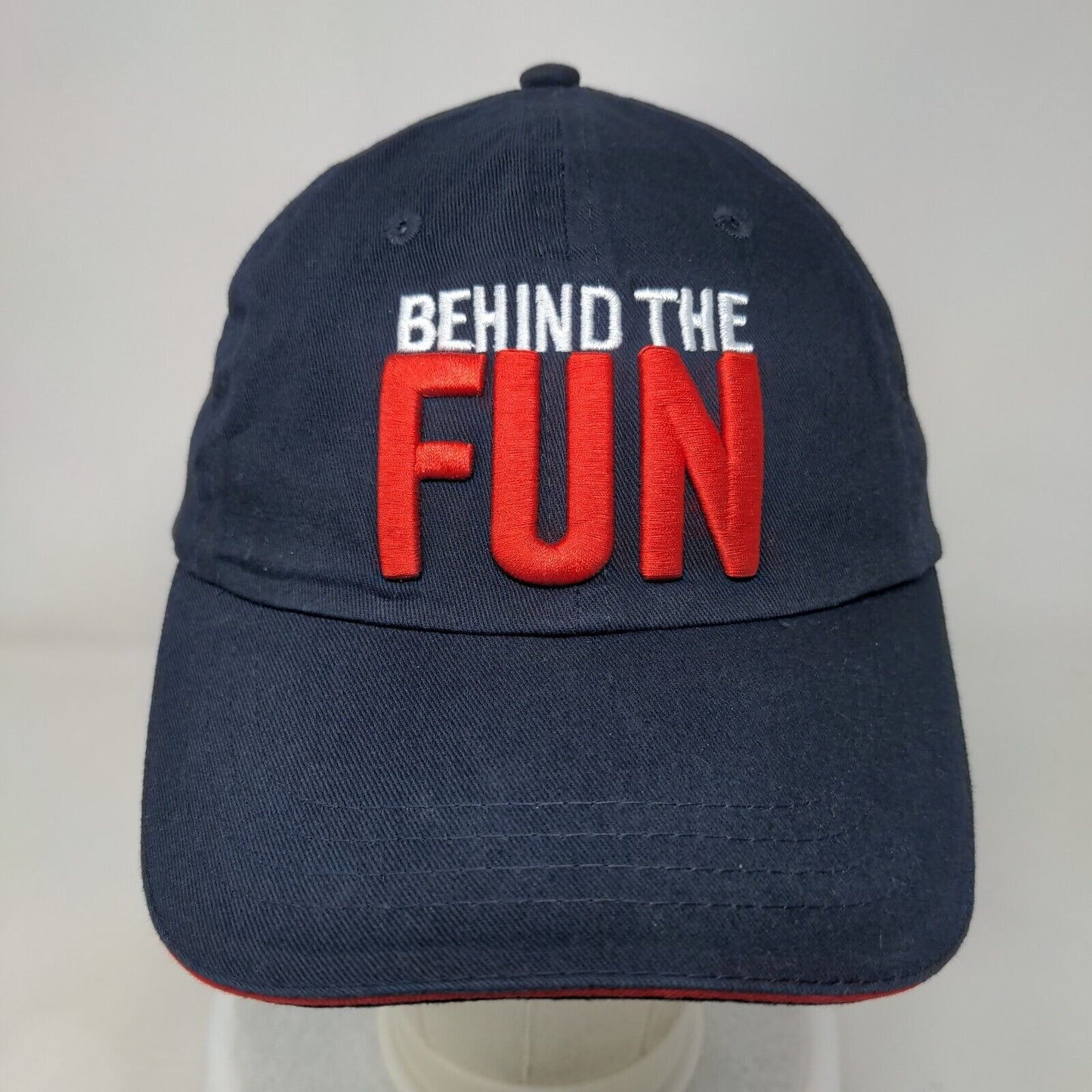 Behind The Fun Strapback Hat Blue OSFM Honorary Team Member Carnival