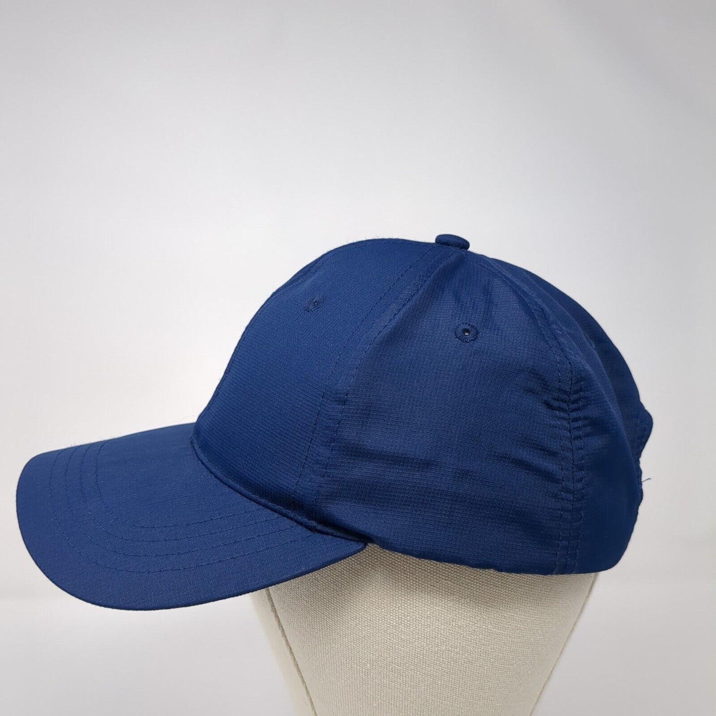 All Out Mayhem Strapback Hat Blue One Size Adjustable 6 Panel Polyester