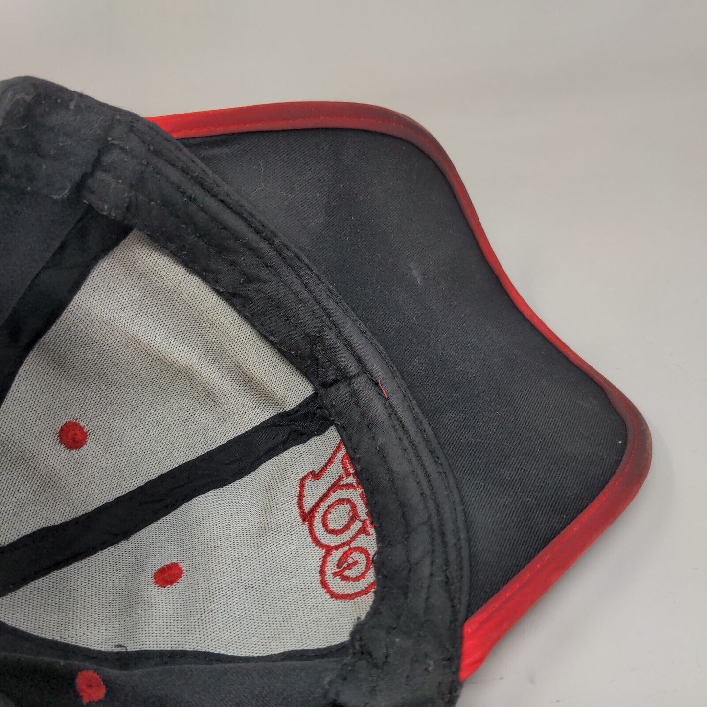 100 Snap-On Since 1920 Strapback Hat Black One Size Adjustable Embroidered