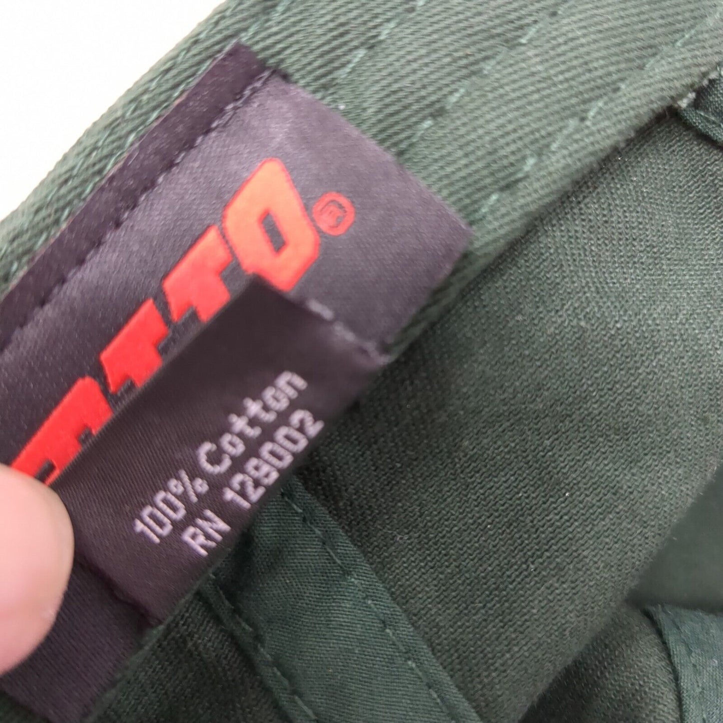 Luther Heights Slideback Hat Green One Size Adjustable Embroidered 6 Panel Otto