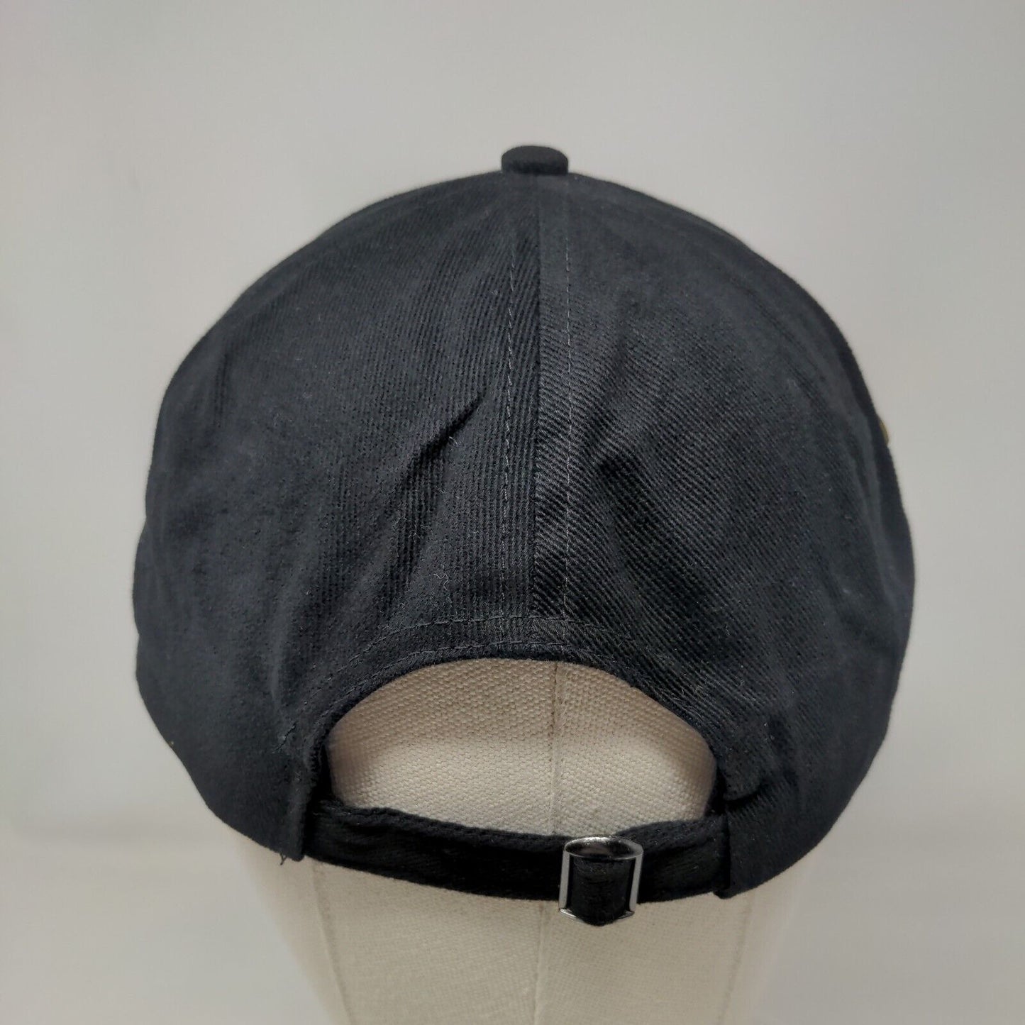 DeLuca Toyota Slideback Hat Black One Size Adjustable Vent Holes Cobra