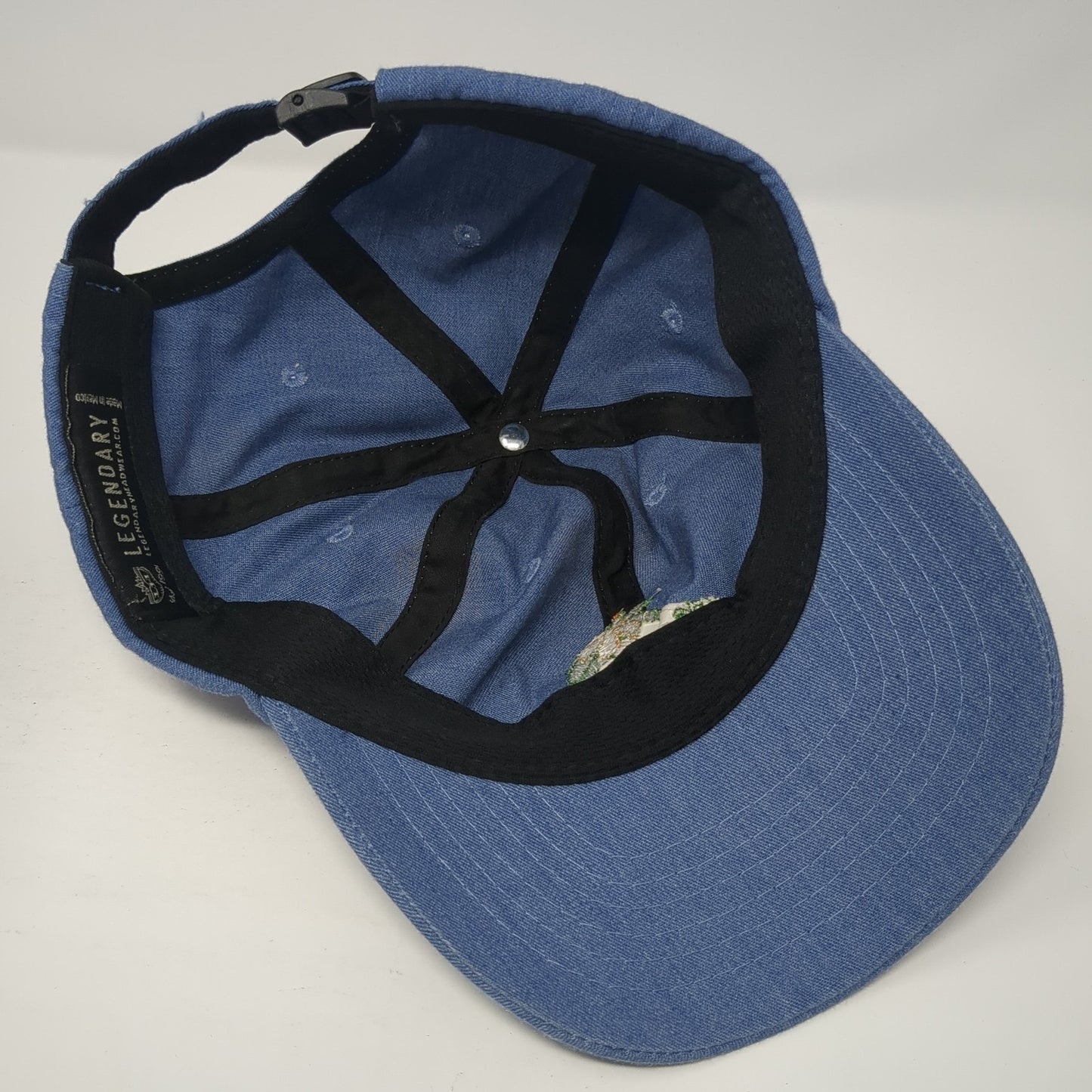 Kona Country Club Slideback Baseball Cap Blue One Size Adjustable Legendary