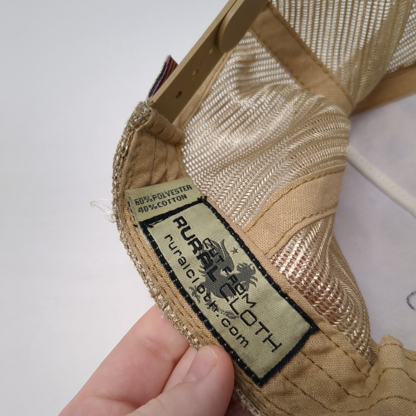 America We Grow Beer Snapback Rope Trucker Hat Camo One Size Mesh Back