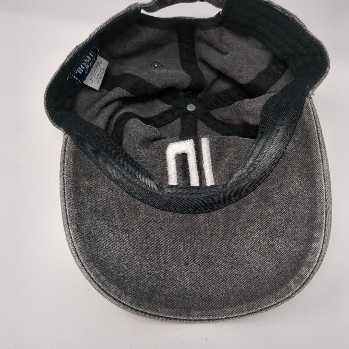 ID Idaho Slideback Hat Gray One Size Adjustable Embroidered Home Free