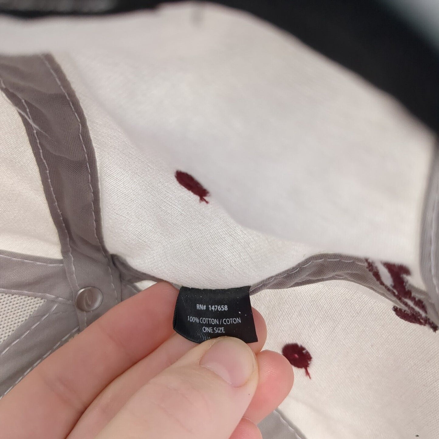 Fair Classic Elko Nevada Snapback Hat White One Size Embroidered Pukka