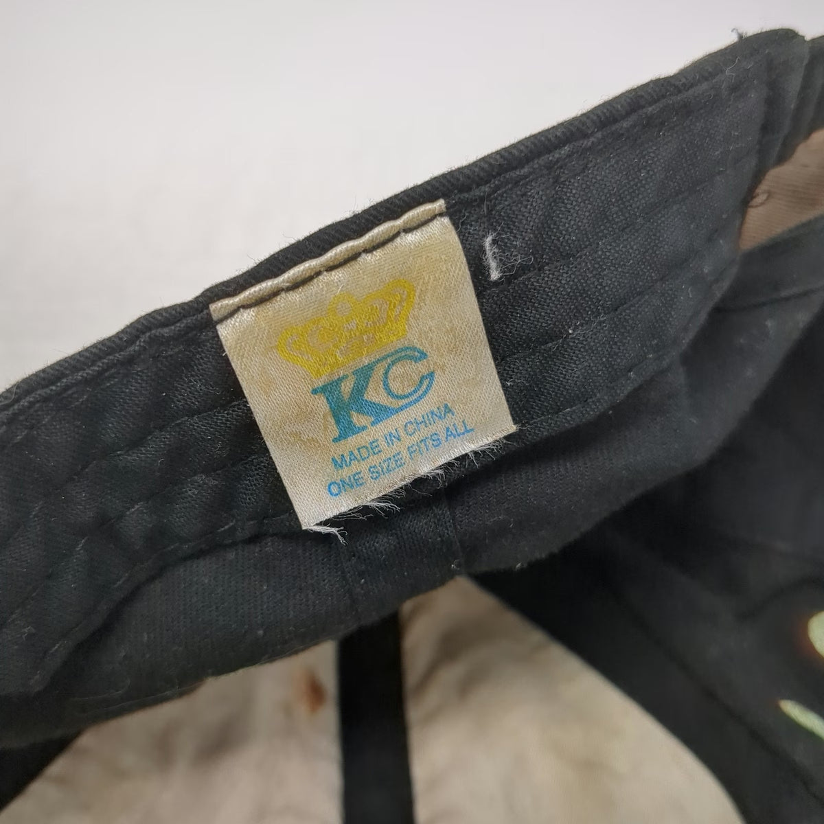 KC Baseball Cap Black One Size IBM pSeries RS6000 WB-SYSTEMS Slideback Tech Hat