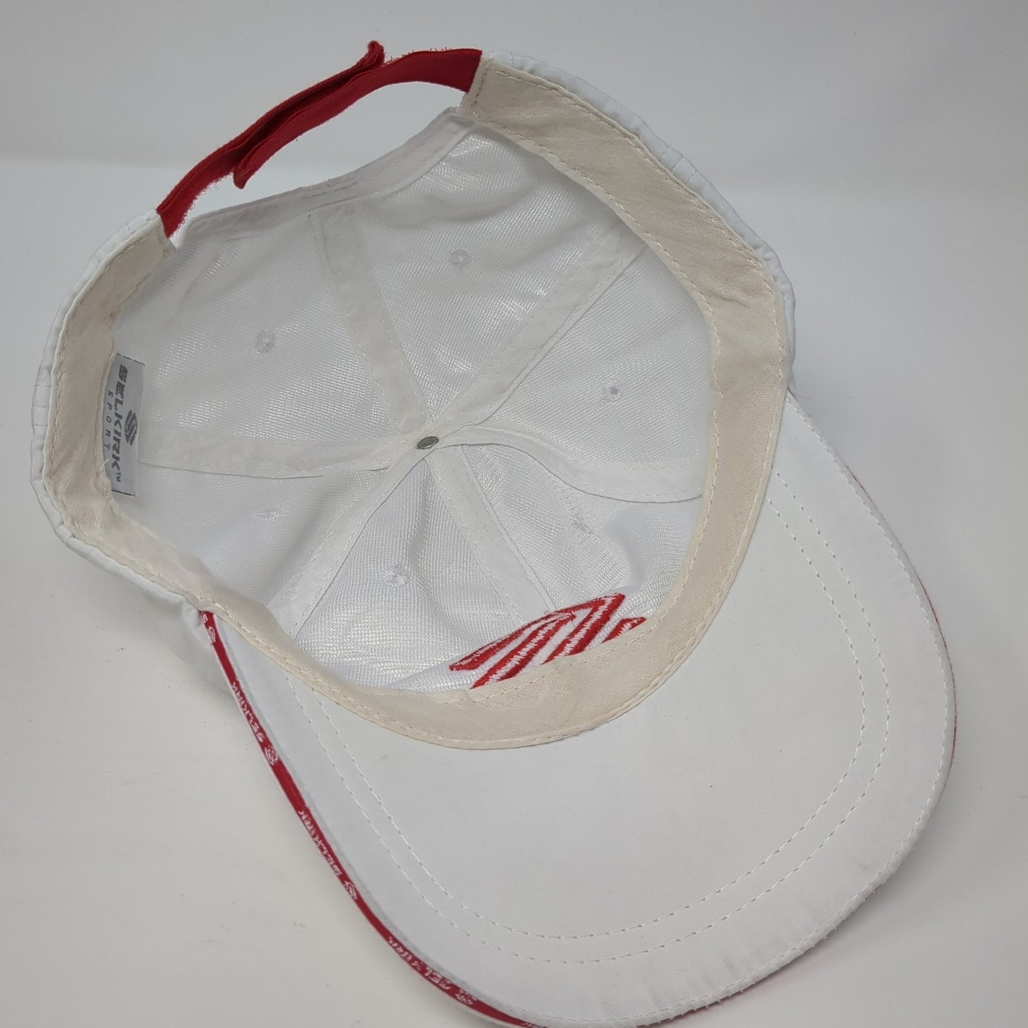 Selkirk Sport Strapback Hat White One Size Adjustable Embroidered