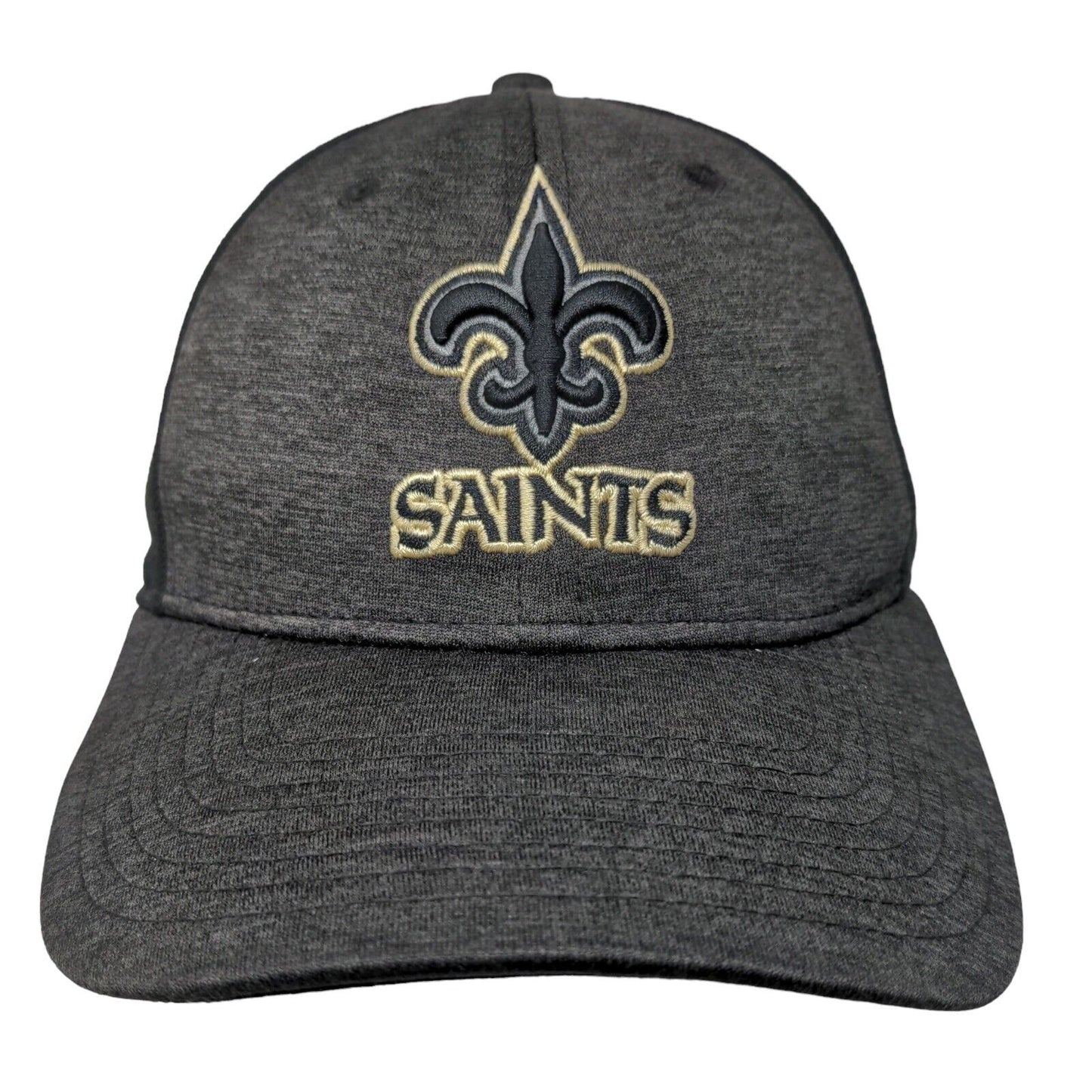 New Orleans Saints Strapback Hat Black OSFM Embroidered Logo 9Forty NFL