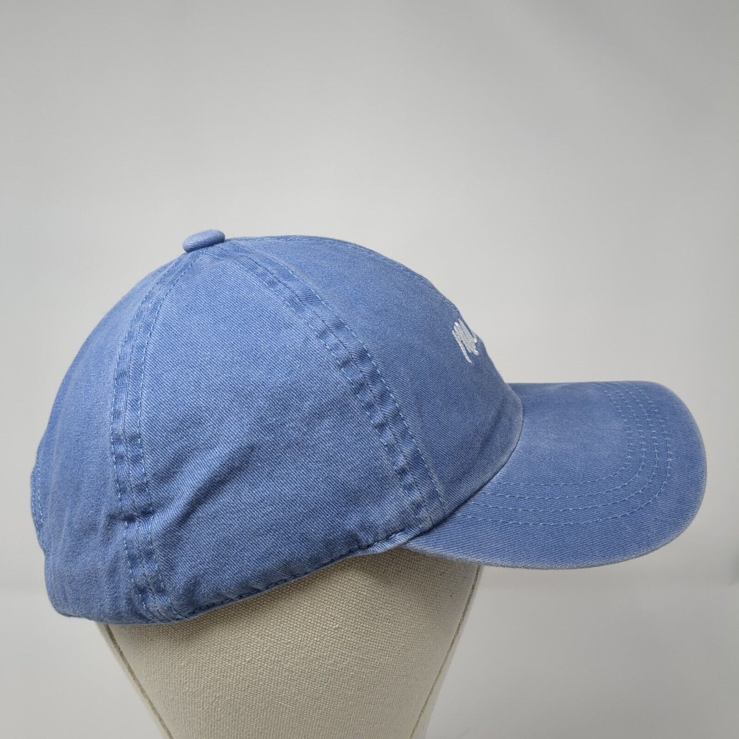 Mama Slideback Hat Blue One Size Adjustable Embroidered Solid 6 Panel