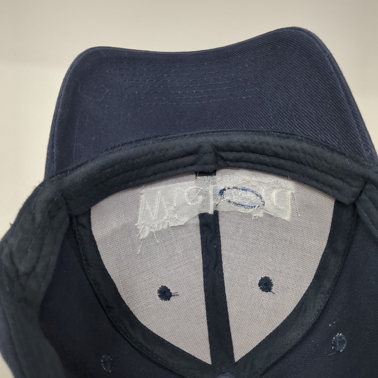 Dan Wiebold Ford Strapback Hat Blue One Size Adjustable Otto 6 Panel
