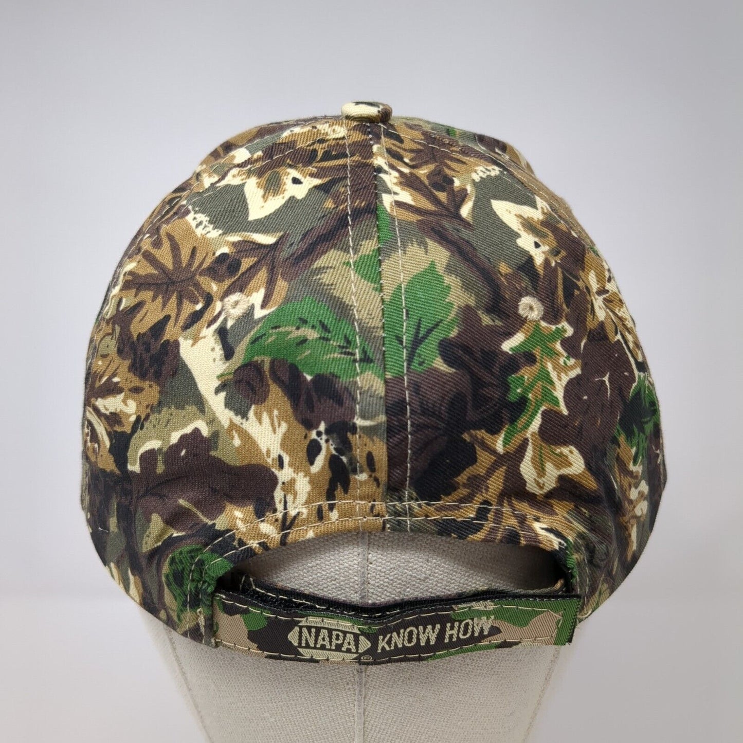 NAPA Outdoors Strapback Hat Camo One Size Adjustable Hunting Know How