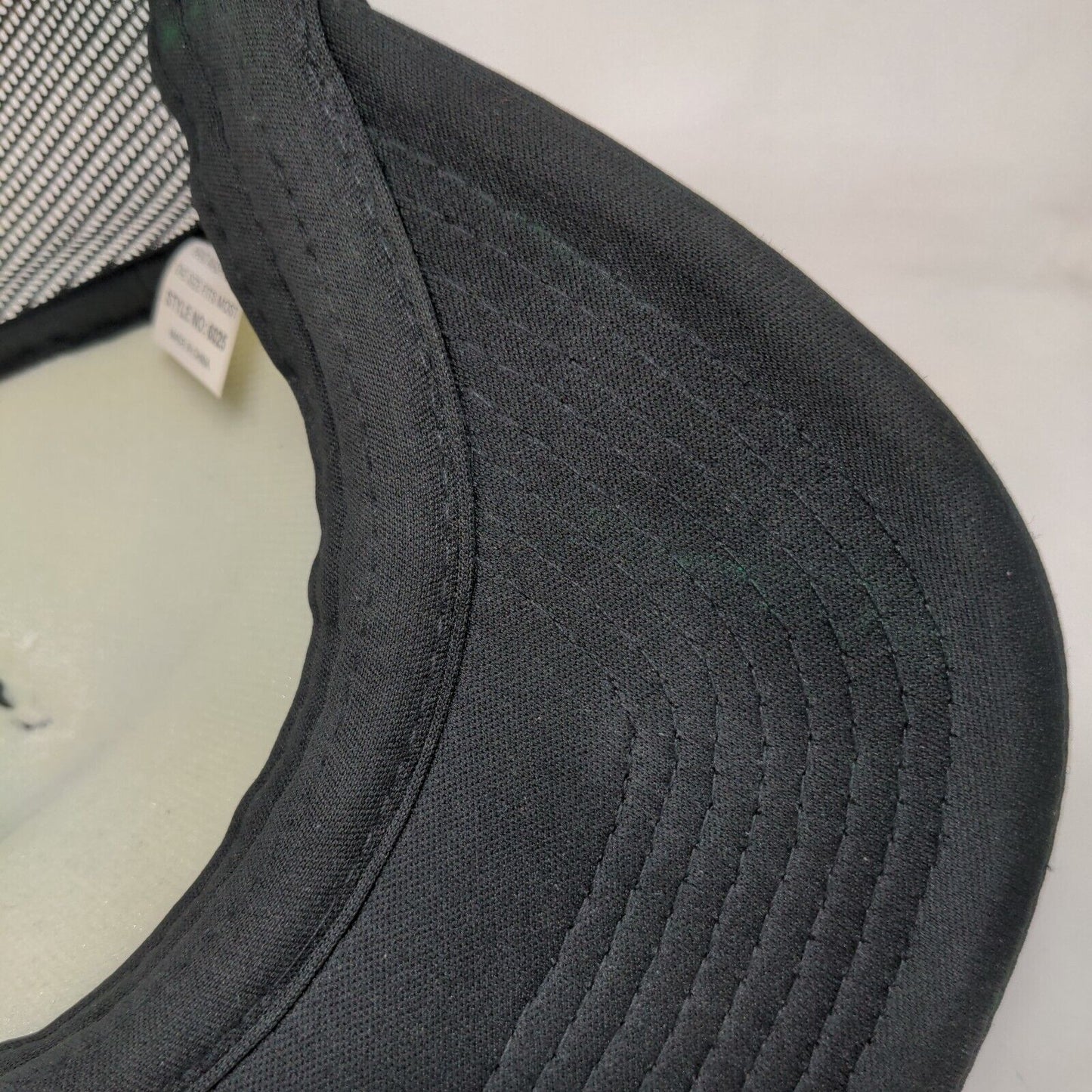 Aptive Snapback Trucker Hat Black OSFM Adjustable Mesh Back Rope 5 Panel