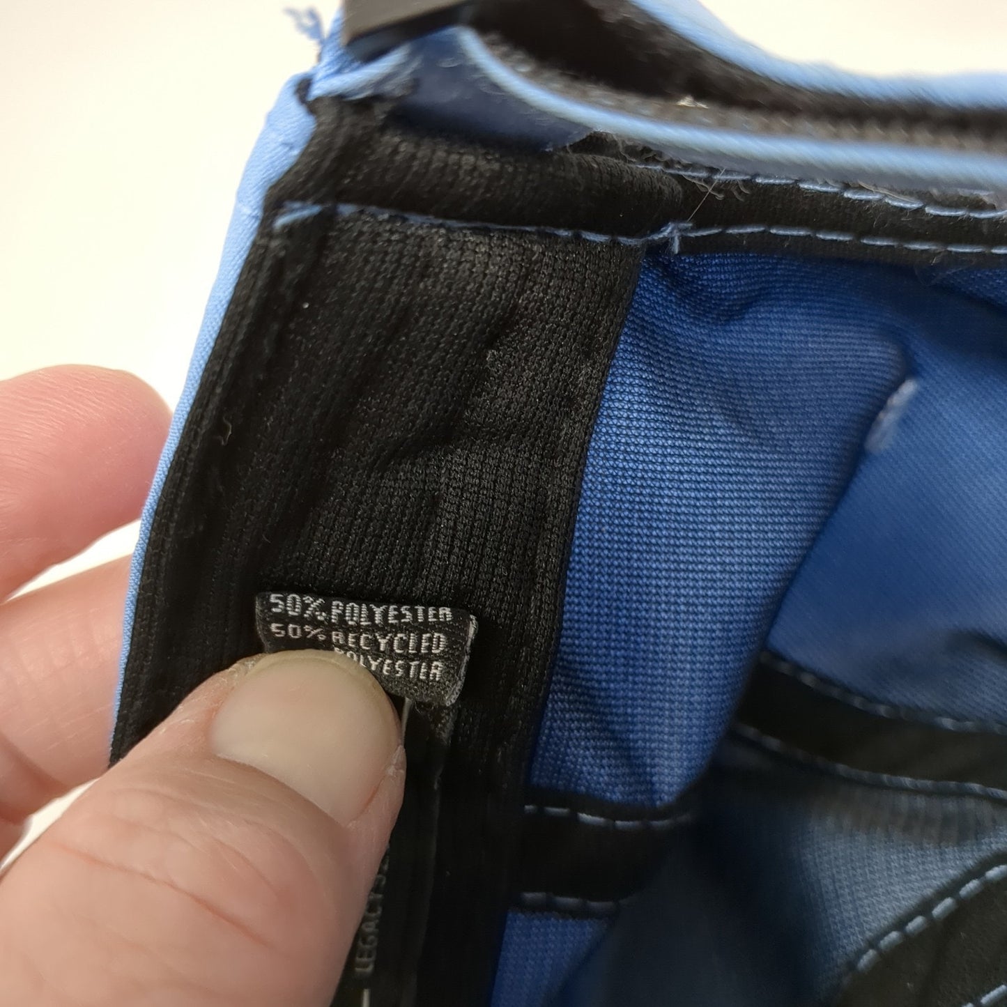 Siesta Key Beach Strapback Hat Blue One Size Adjustable 6 Panel Legacy