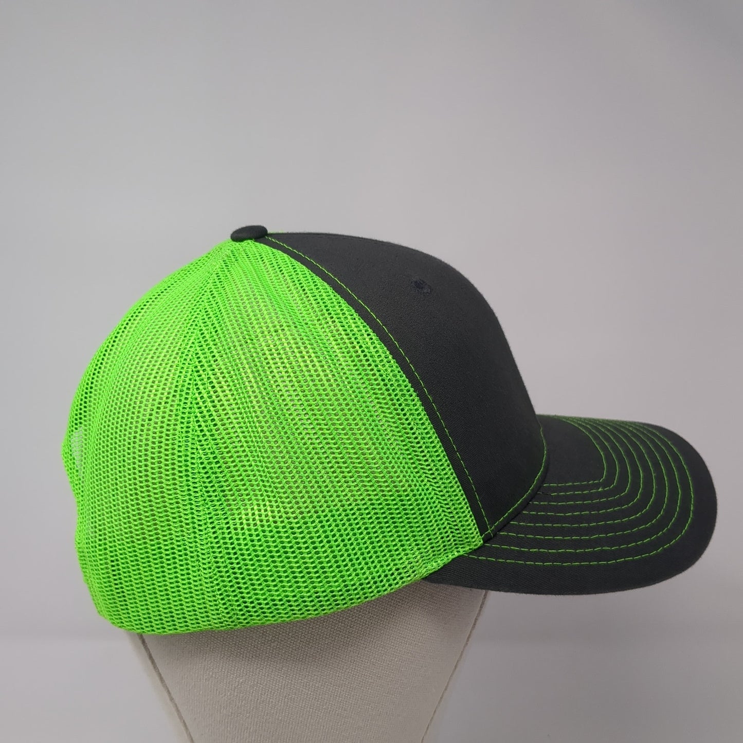 CI-Meganion Snapback Mesh Back Trucker Hat Multi One Size Colorblock