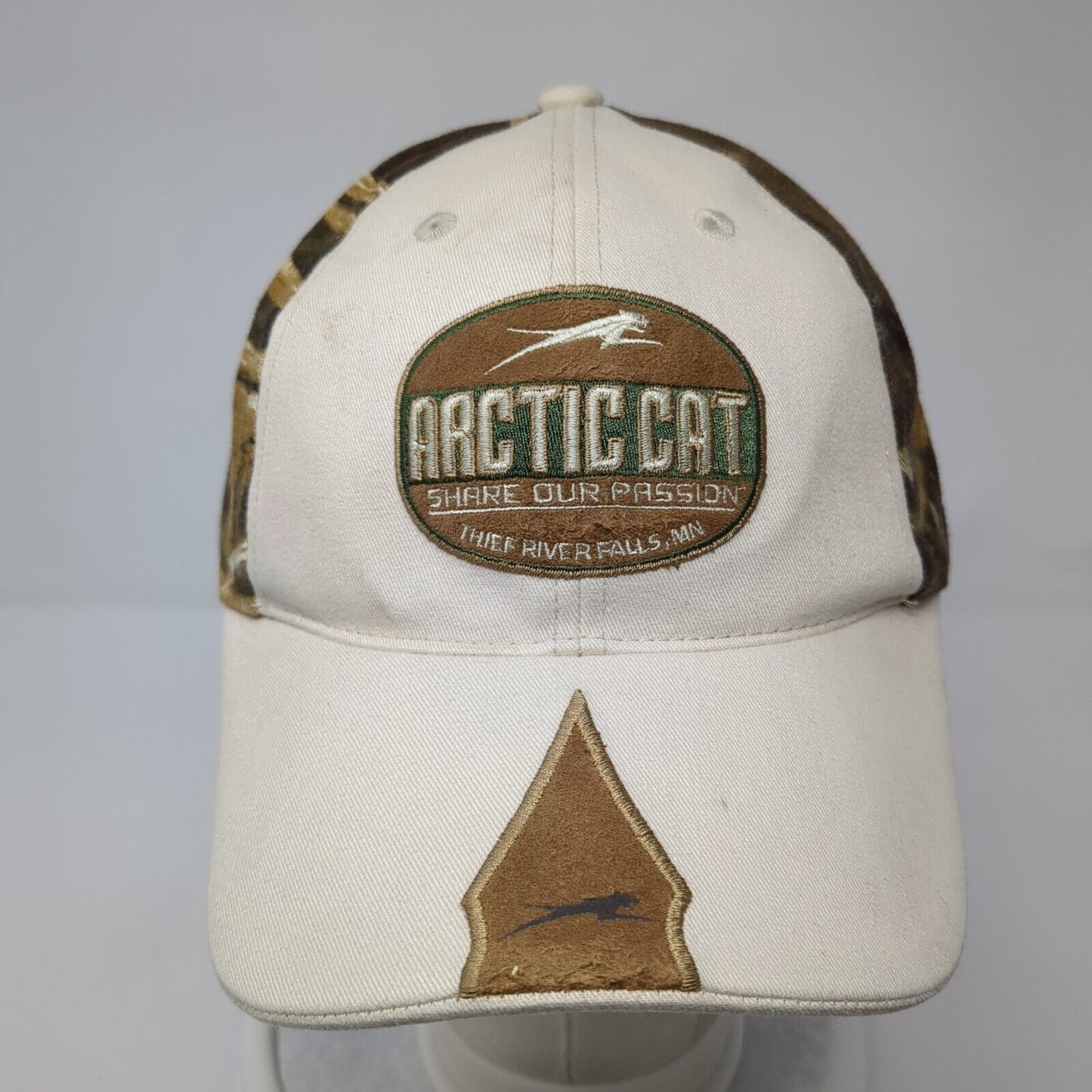 Arctic Cat Terry's Strapback Hat Camo One Size Adjustable Hunting