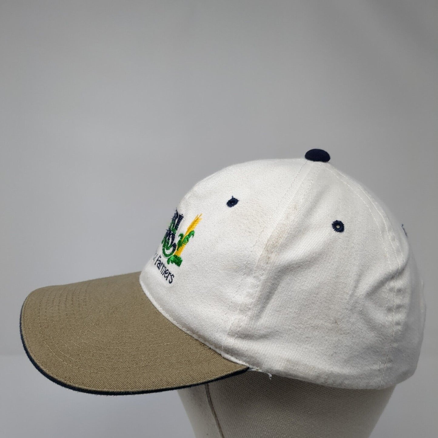 AgriGro Arizona Flying Farmers Slideback Hat White One Size Embroidered