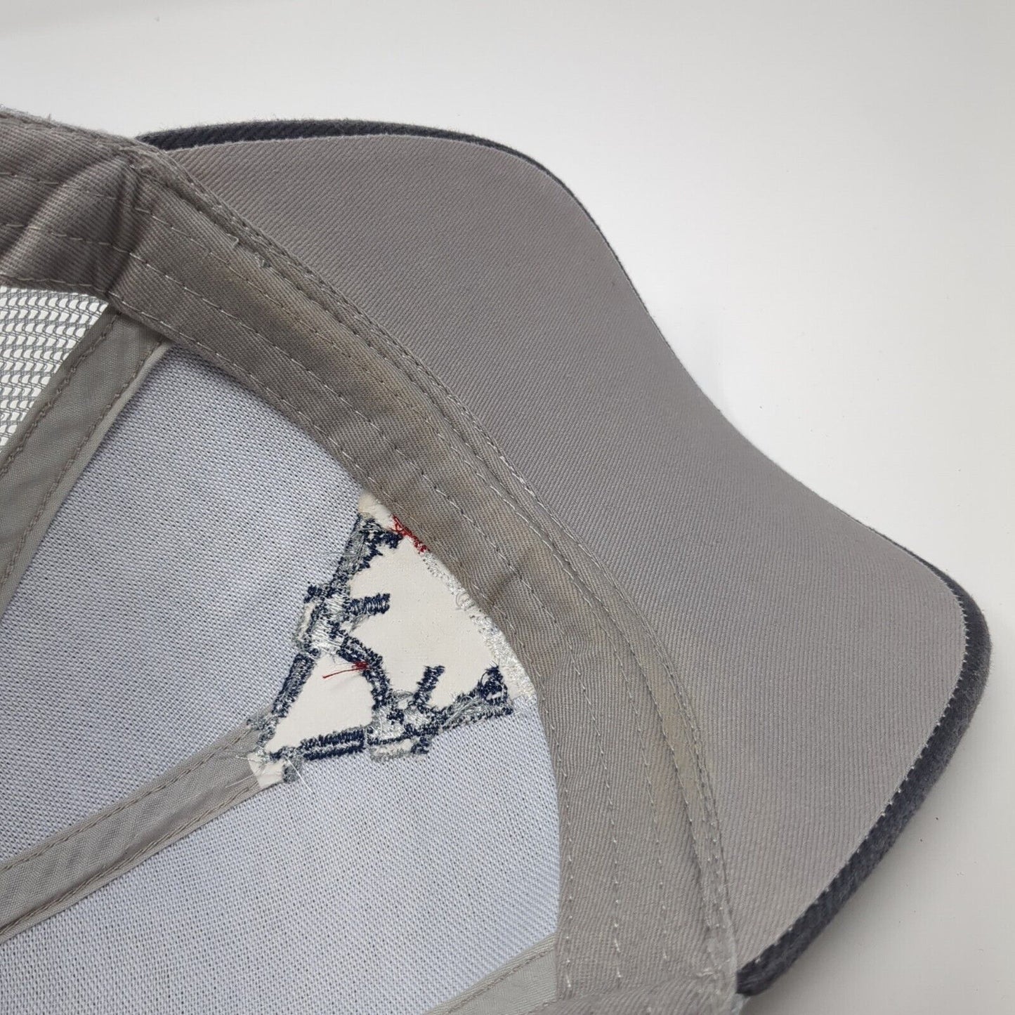 Apocalypse Trucker Hat Gray One Size Adjustable Embroidered Mesh Back Ha