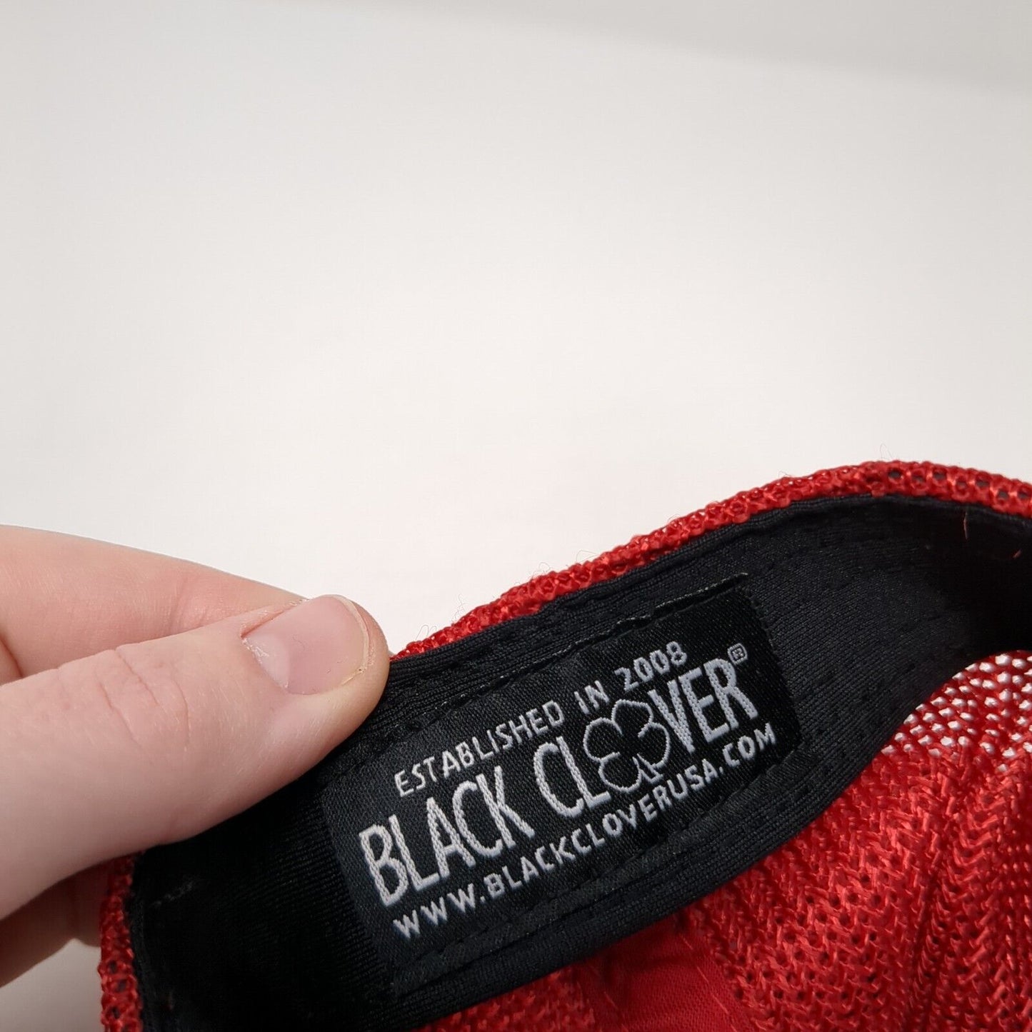 Black Clover Live Lucky Fitted Mesh Back Trucker Hat Multi One Size