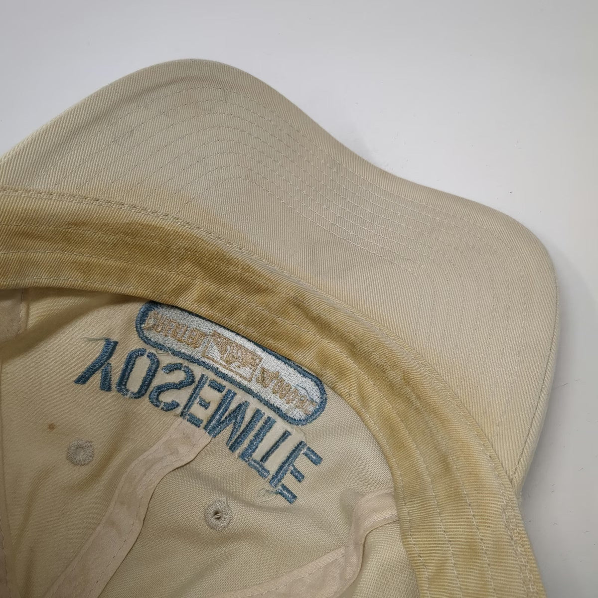 Yosemite National Park Mountain Beige One Size Slideback Baseball Cap Hat