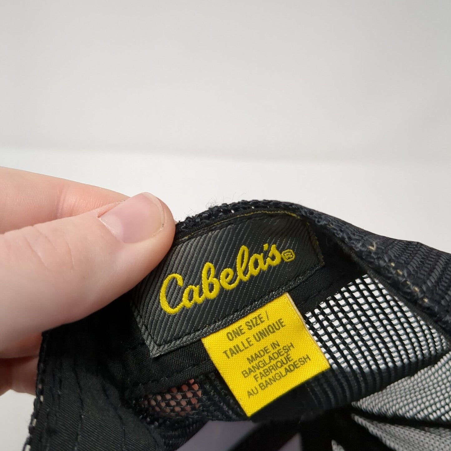 Cabela's Snapback Trucker Hat Camouflage One Size Adjustable Mesh Back 6 Panel