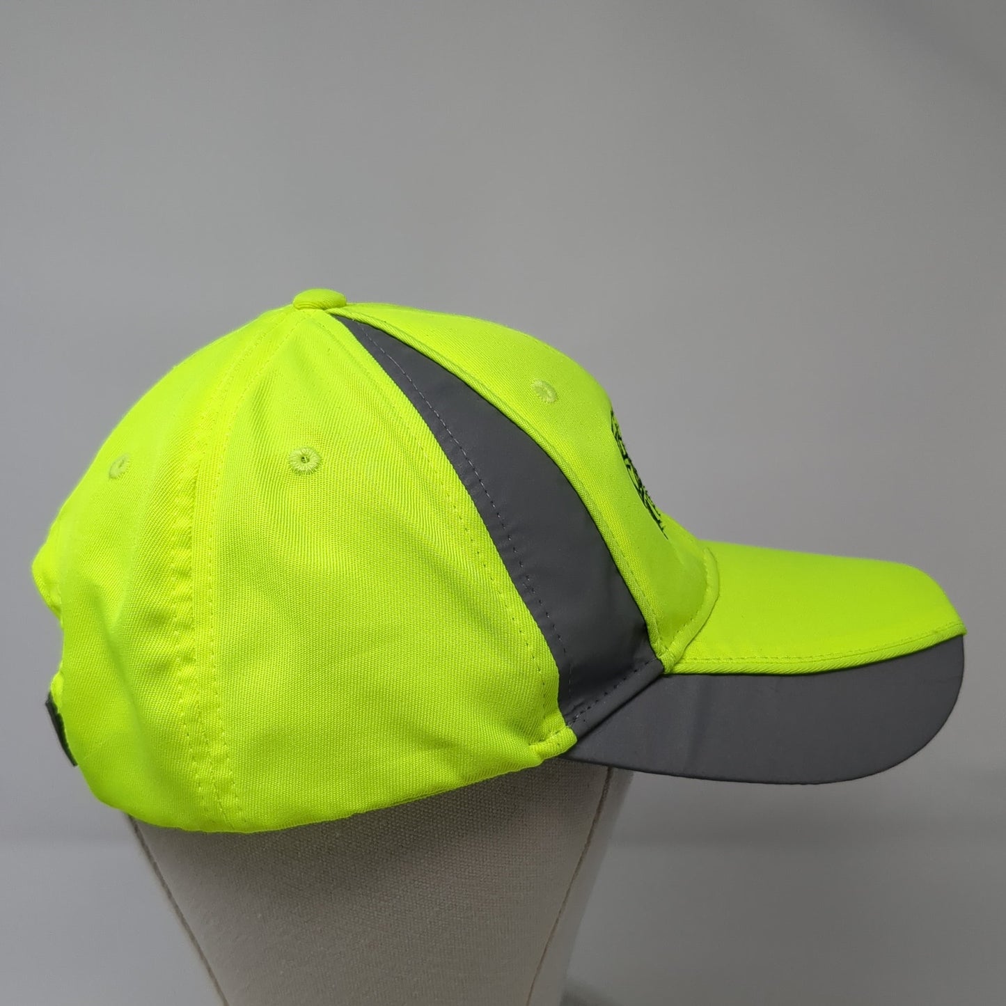Pocatello Sanitation Strapback Hat Green One Size Adjustable Embroidered