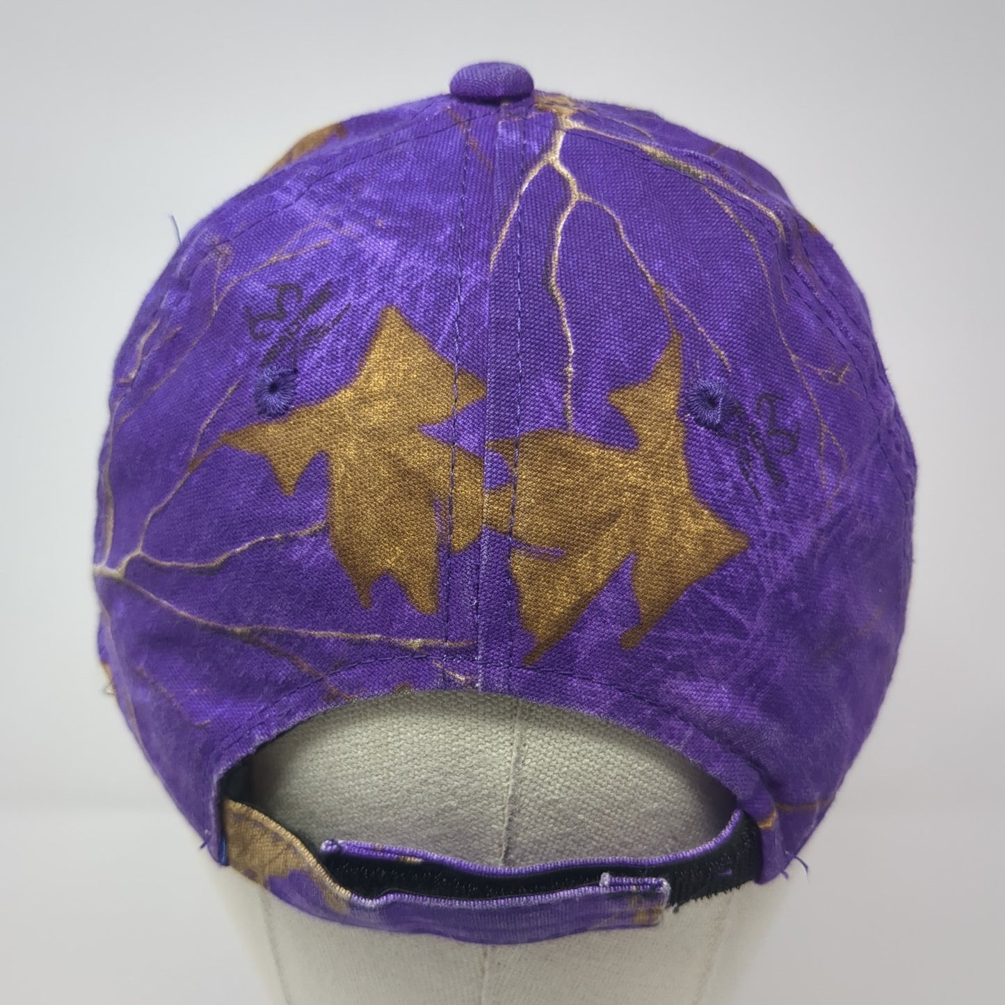 Signatures Strapback Hat Multicolor Camo One Size Adjustable Outdoor