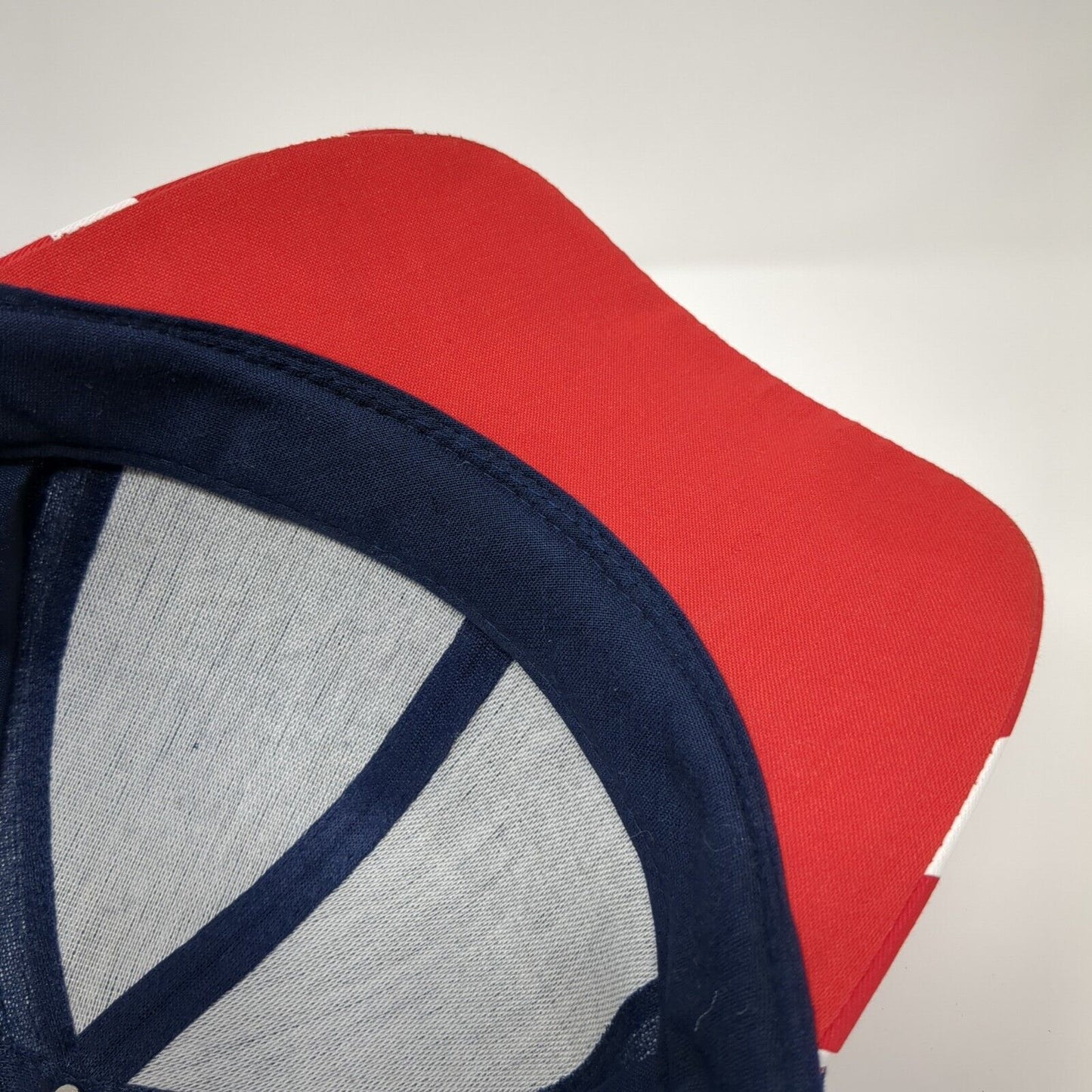 Jim's Lumber Snapback Hat Multi OSFA Adjustable American Flag Nissun