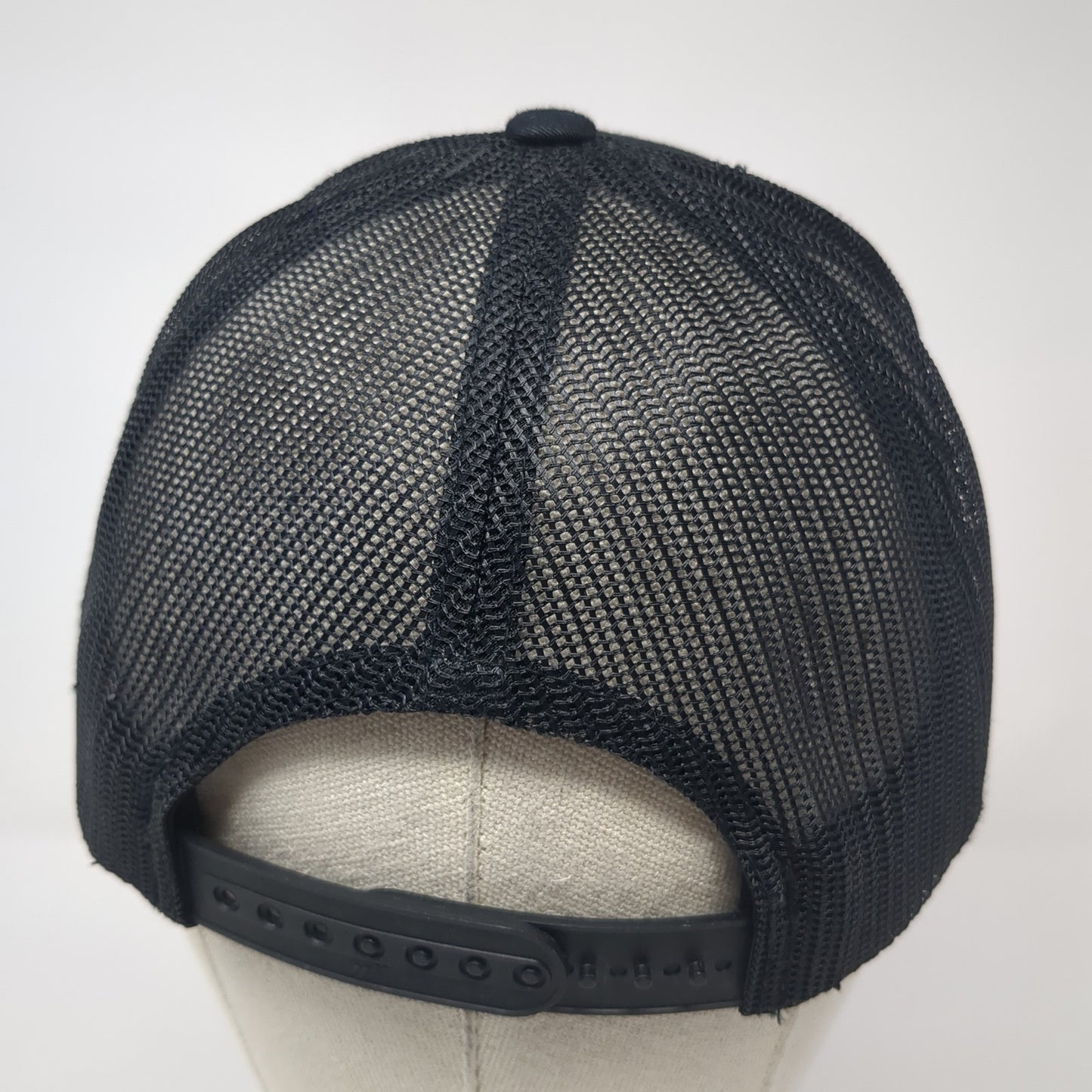 WM Western Mountain Est 1972 Snapback Trucker Hat Black OS Mesh Back Yupoong