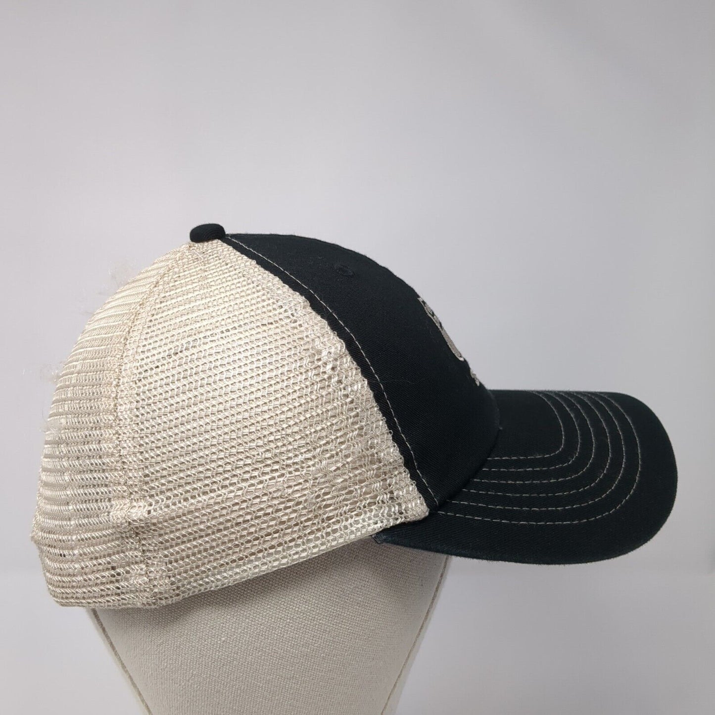 Union Pacific 2022 Slideback Trucker Hat Black OS Adjustable Mesh Back Sportsman
