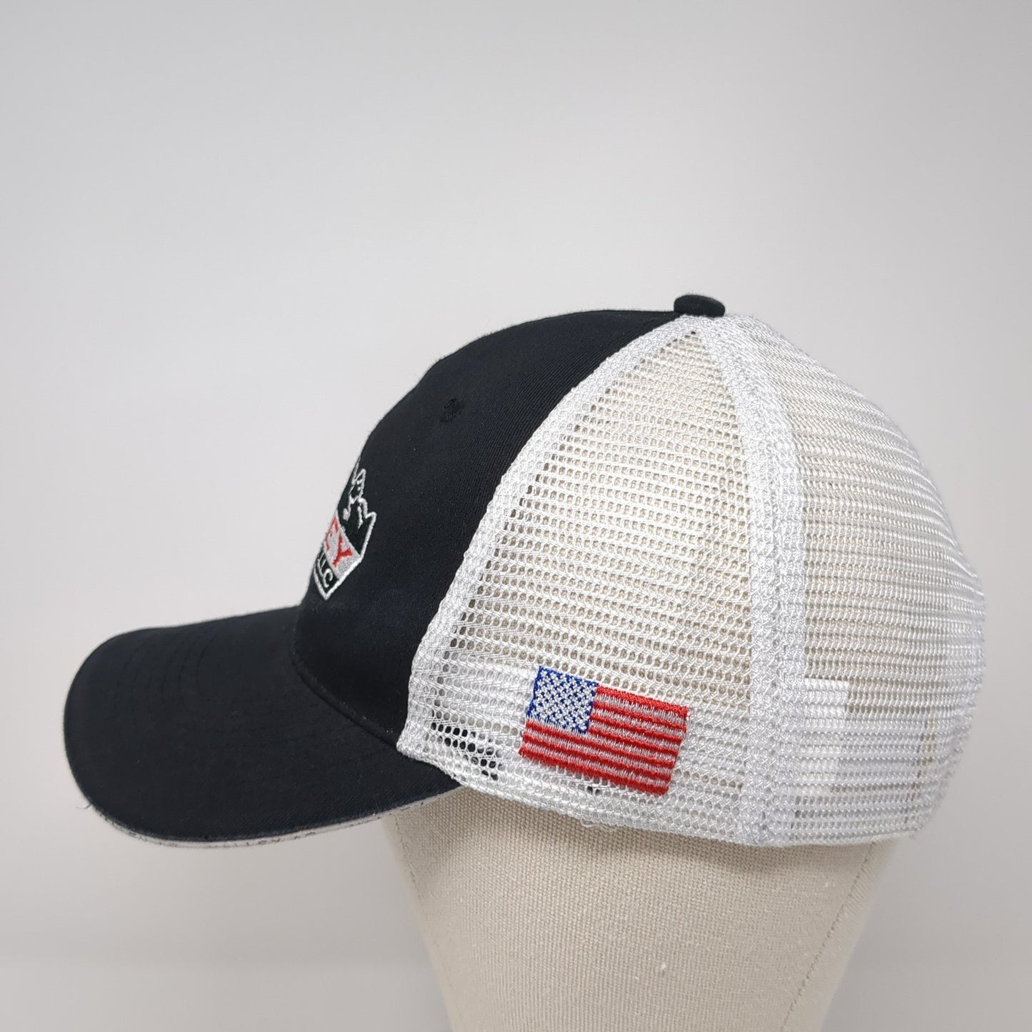 Valley Agronomics LLC Strapback Trucker Hat Black One Size Mesh Back