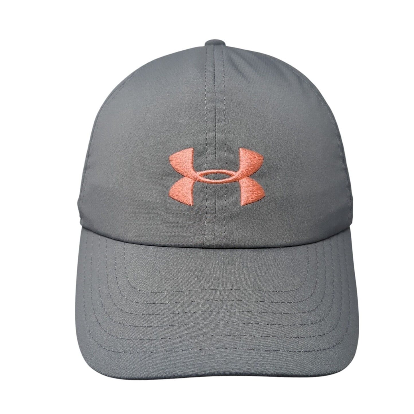Under Armour Women's Slideback Hat Gray One Size Adjustable Embroidered