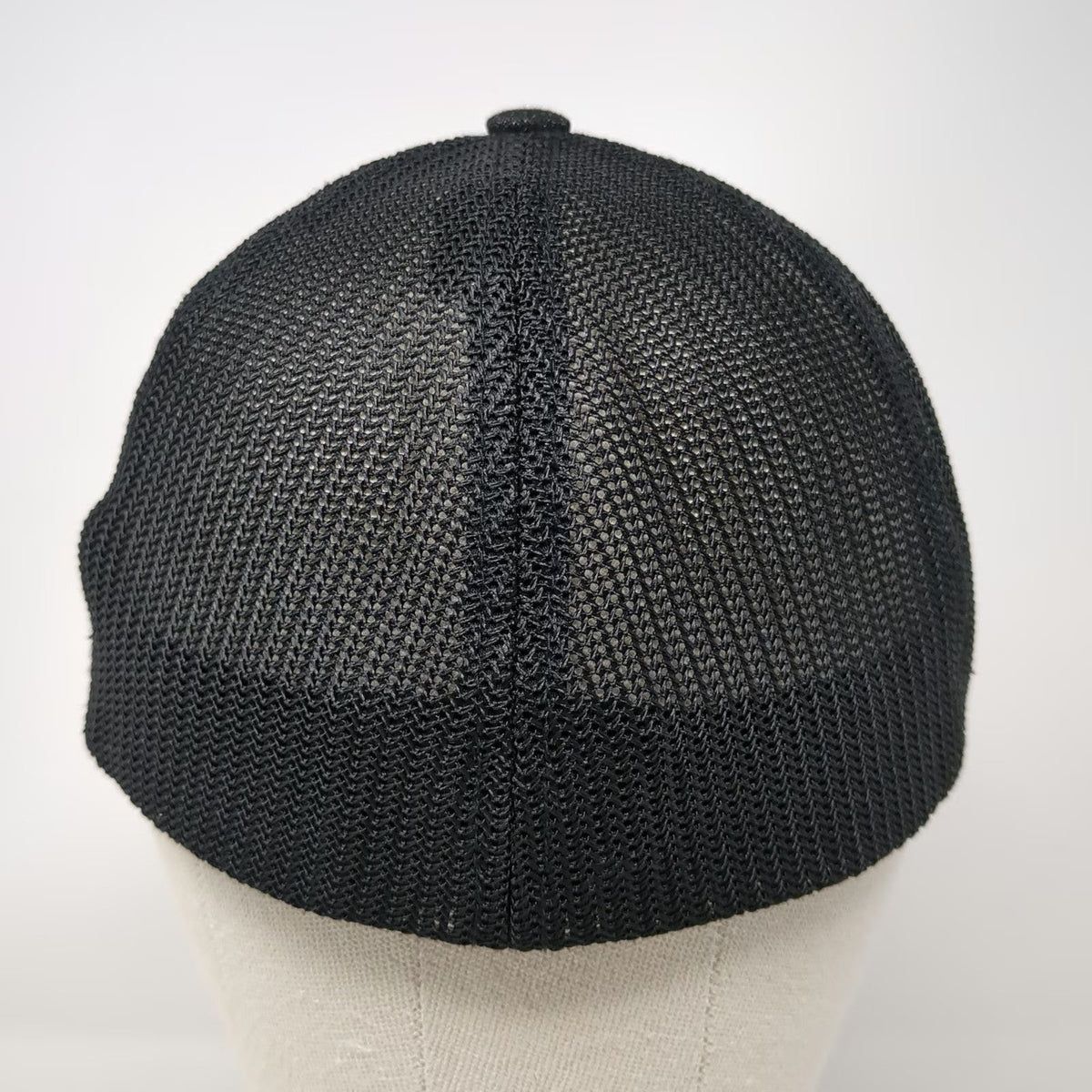 Bettencourt Dairy Cow Logo Baseball Cap Black One Size Mesh Stretch Fitted Hat