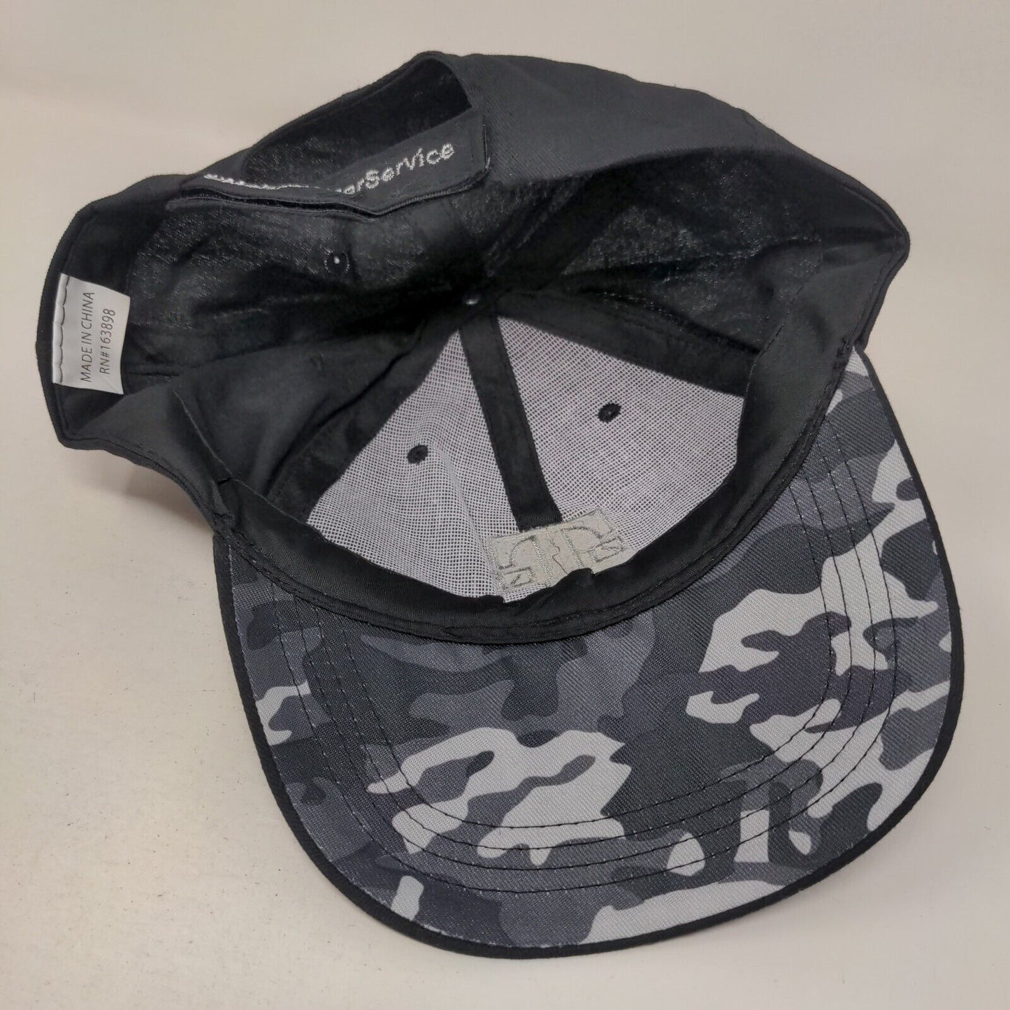 T-Mobile Strapback Hat Black One Size Adjustable Embroidered Patriotic Vented