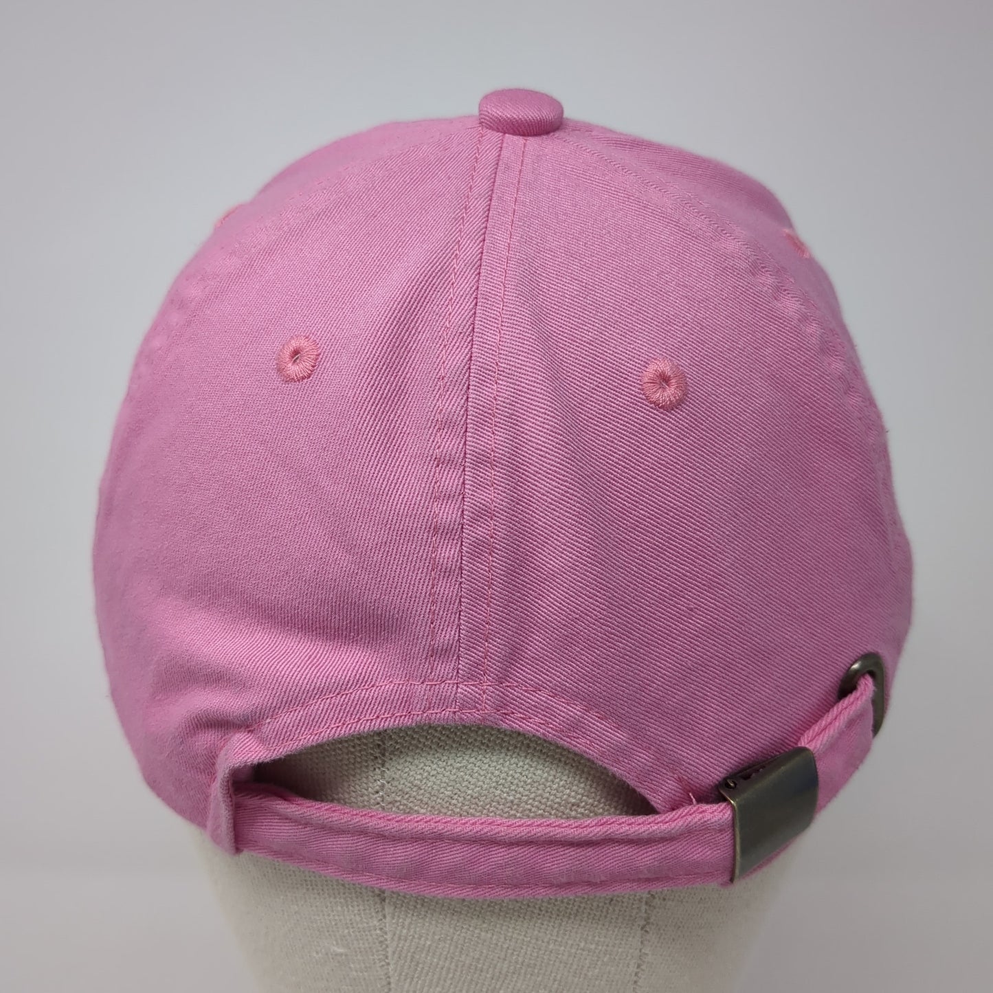 Port Authority Slideback Hat Pink One Size Adjustable Embroidered Logo
