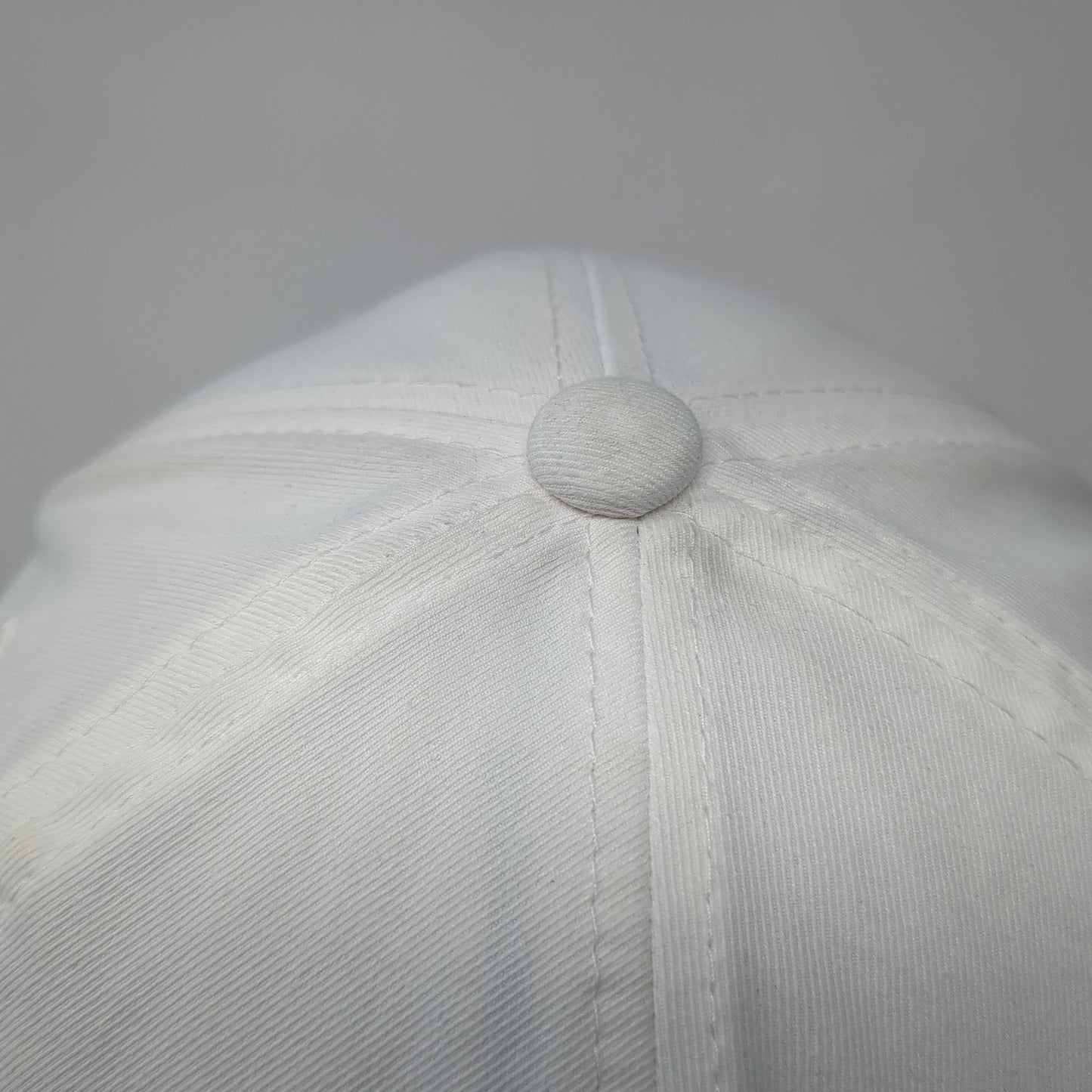 Champion C Logo Fitted Hat White One Size Embroidered Flexfit 6 Panel