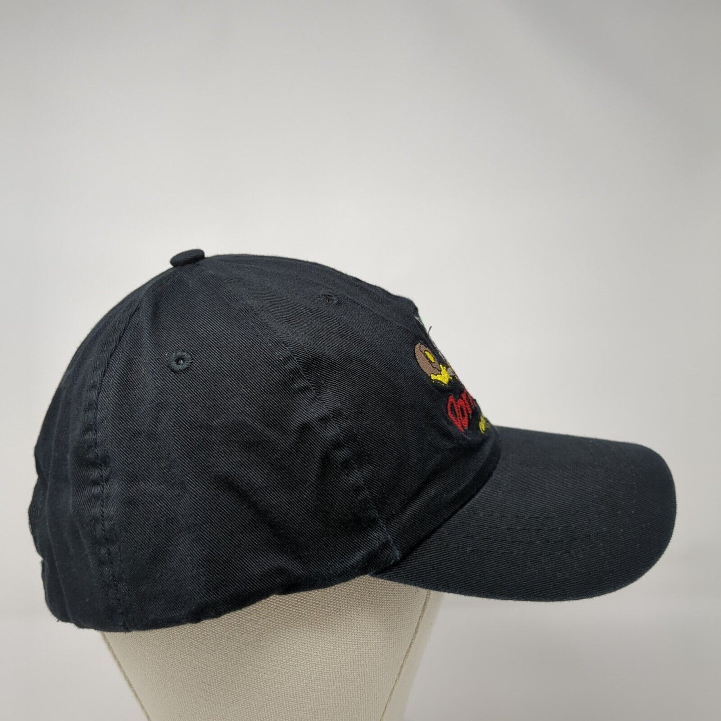Donkey Balls Palm Springs Slideback Hat Black One Size Embroidered 6 Panel AMC