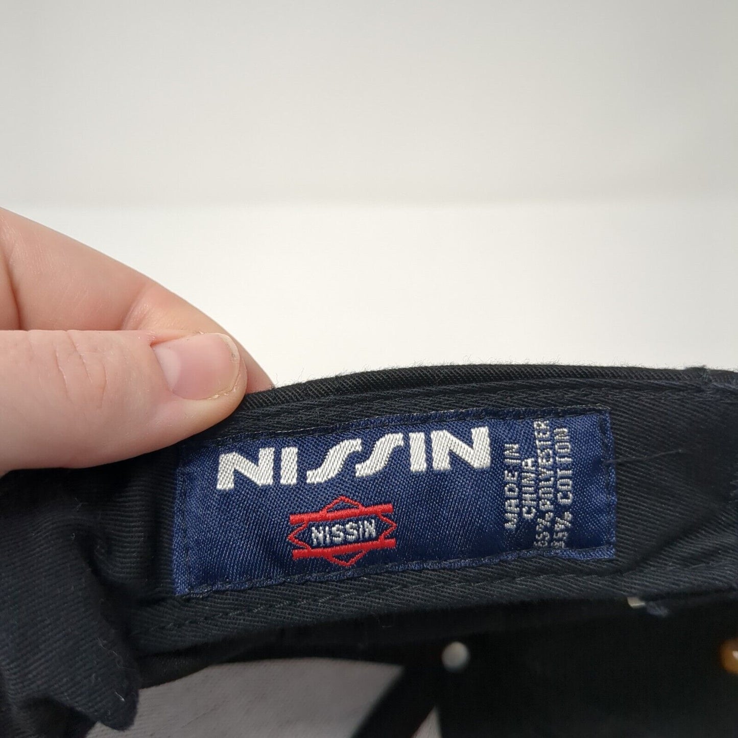 Camp Wilson Bbq Slideback Hat Black OS Adjustable Embroidered 6 Panel Nissin