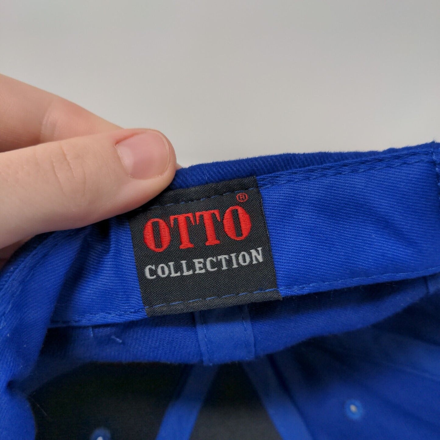 Aqua American Portland OR Strapback Hat Blue OSFM Otto Collection