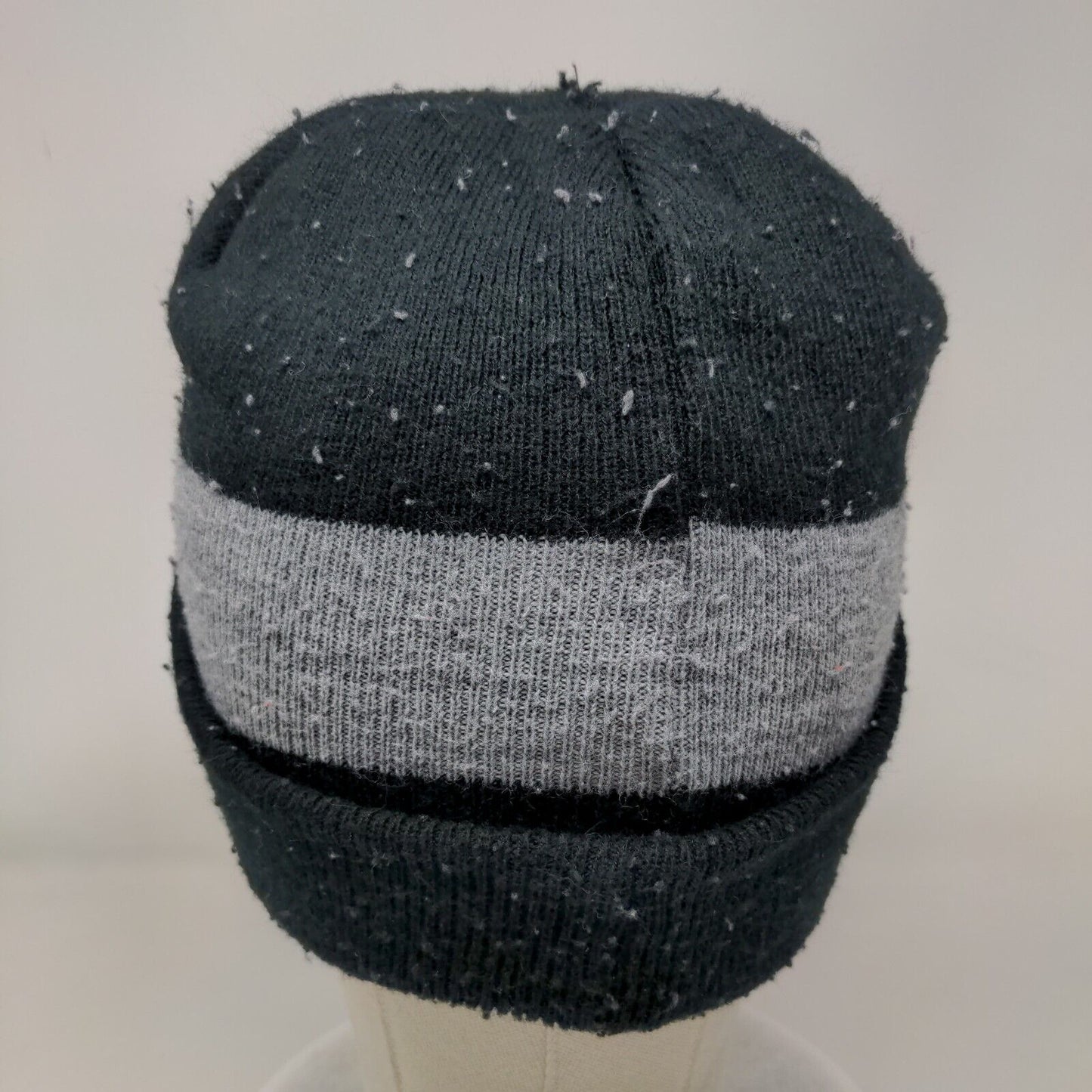 Super Mario Youth Beanie Hat Multicolor OSFM Patch Stretch Knitted Cuffed
