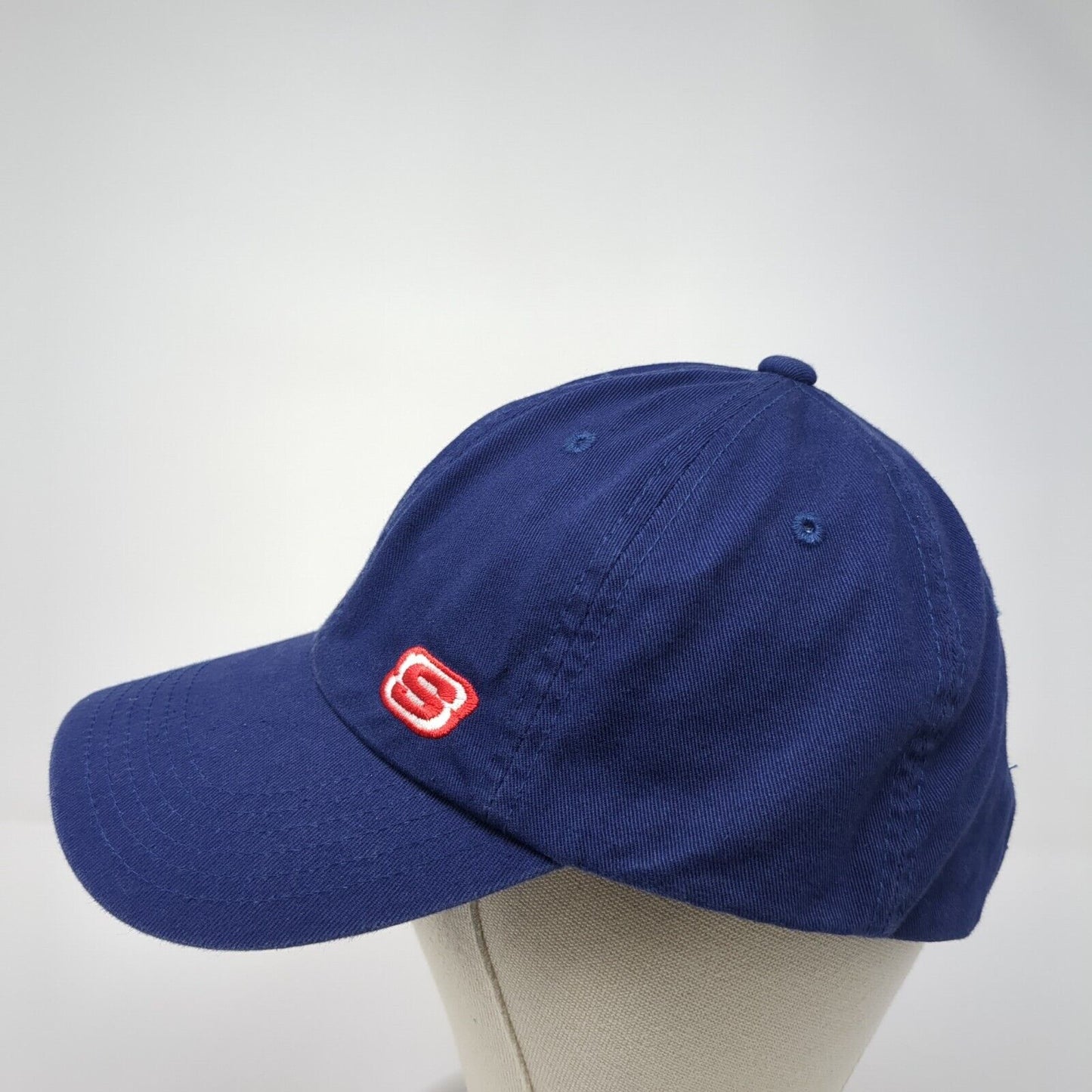 Skechers Slideback Hat Blue One Size Adjustable Embroidered S Logo