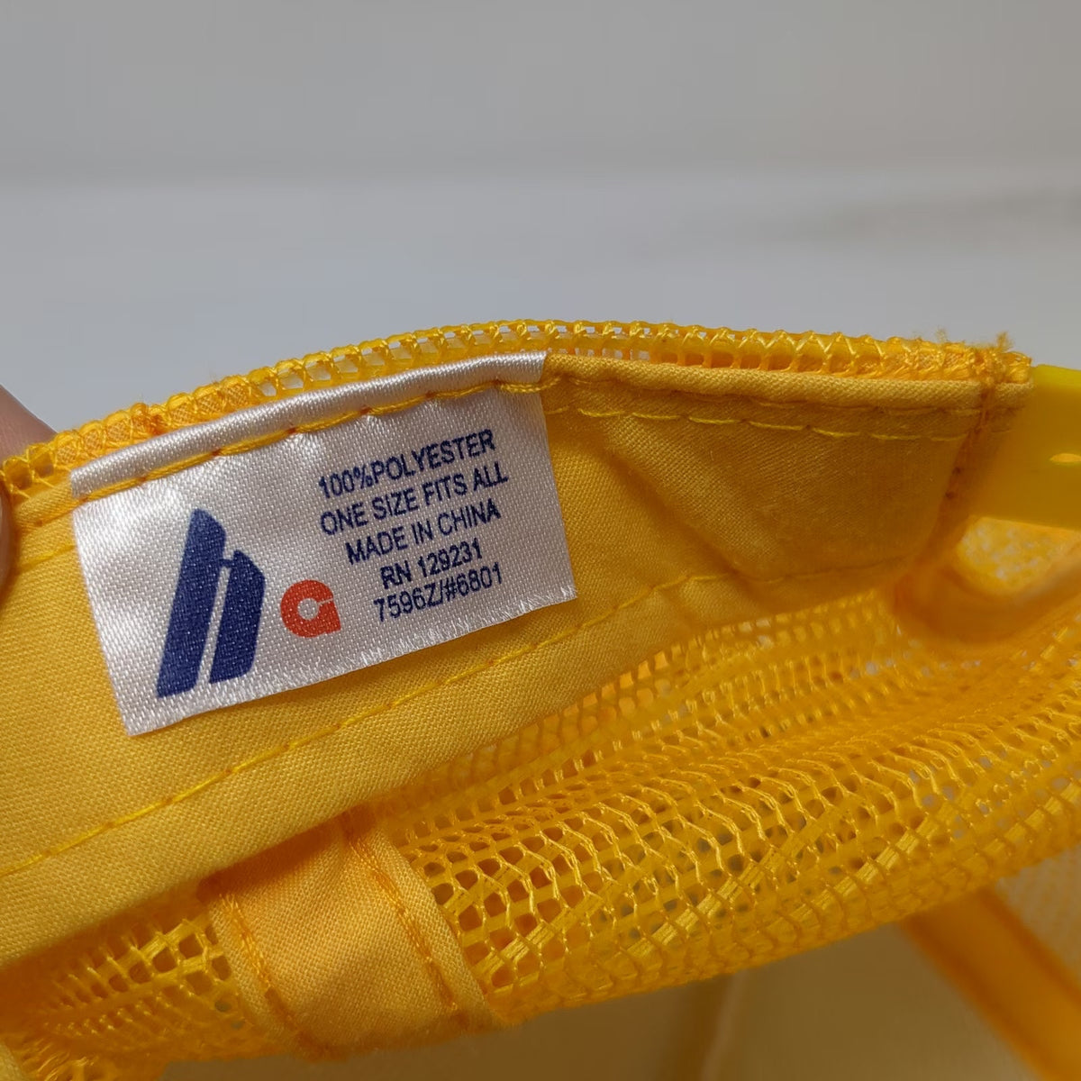 Goofy Foot Maui Hawaii Surf School Trucker Hat Yellow One Size Snapback Wave