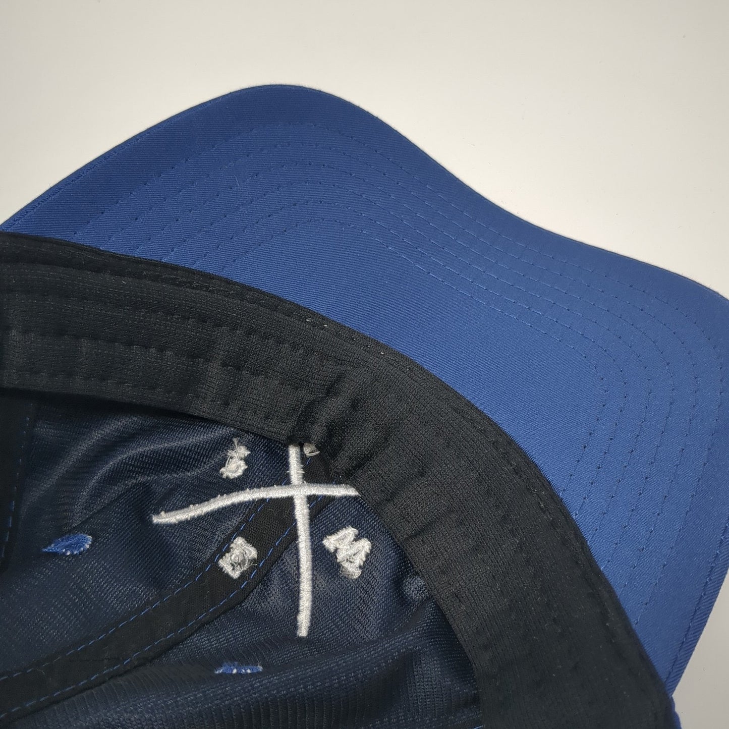 PEW Legacy Strapback Hat Blue One Size Adjustable Embroidered Outdoor