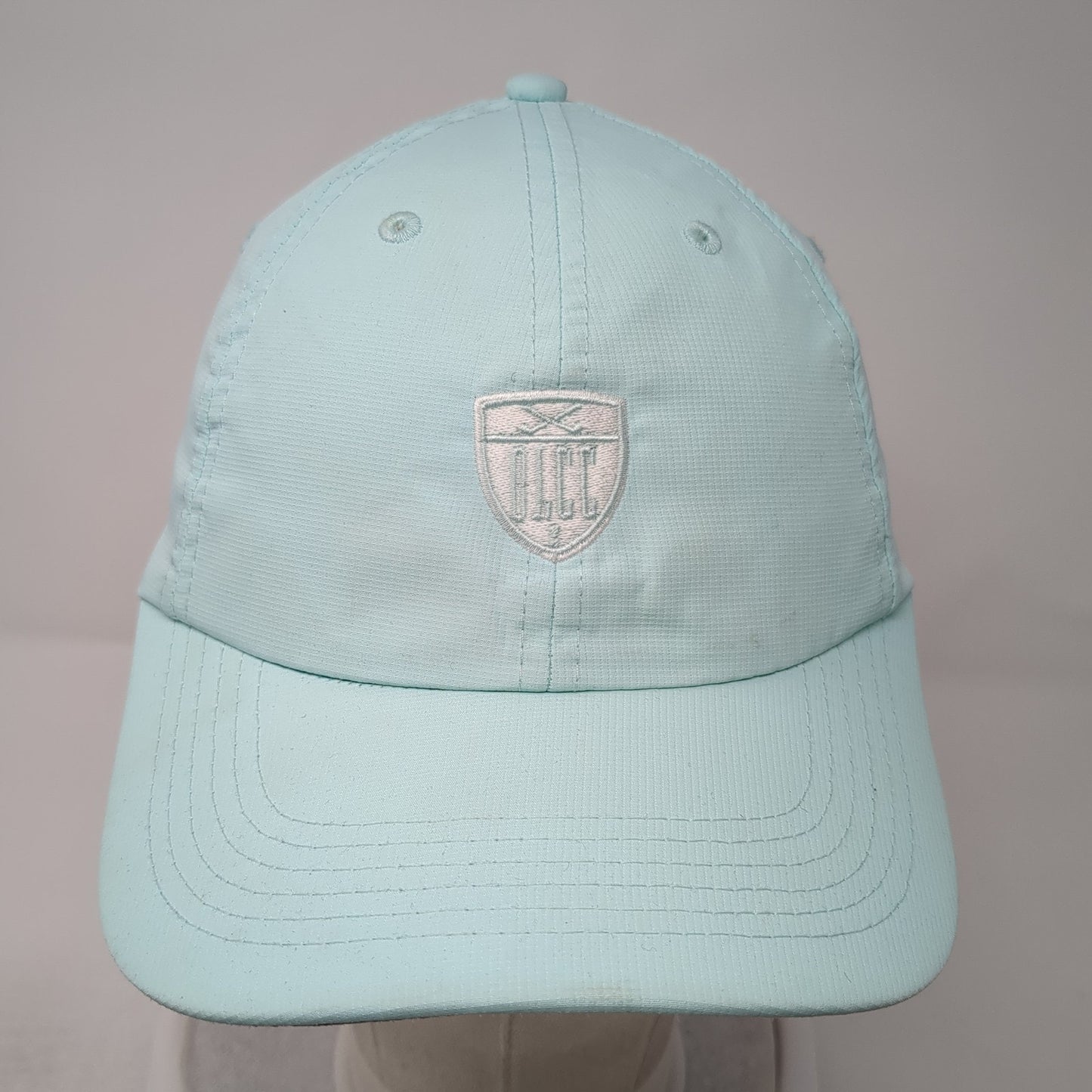 Imperial Strapback Hat Blue Small Adjustable Embroidered Logo 6 Panel