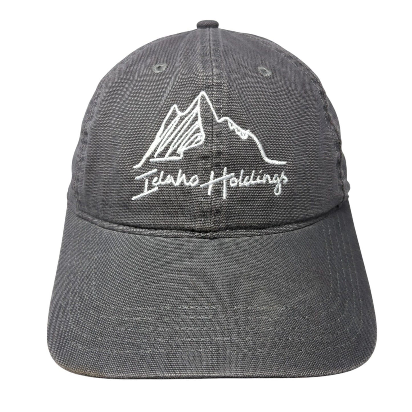 Idaho Holdings Strapback Hat Gray One Size Solid Adjustable Carhartt